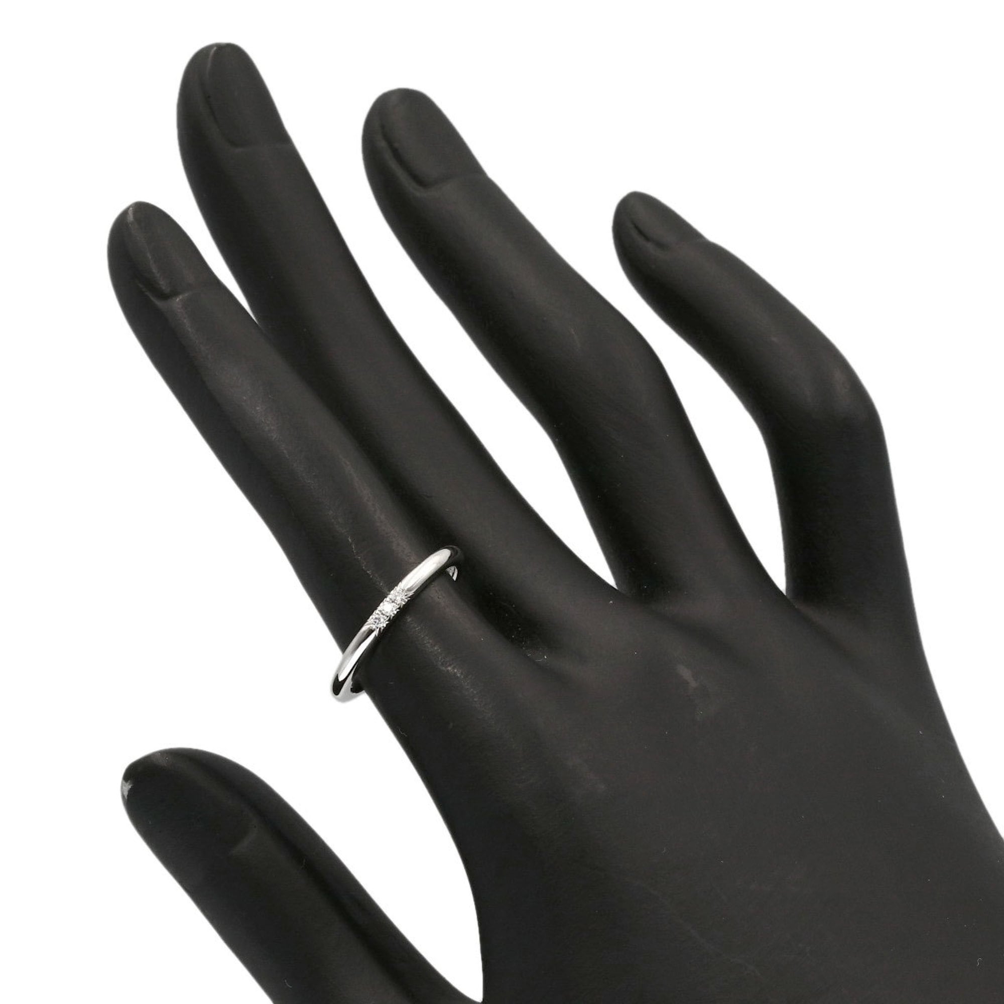 Tiffany Platinum 950 Band Ring (Pre-Owned)
