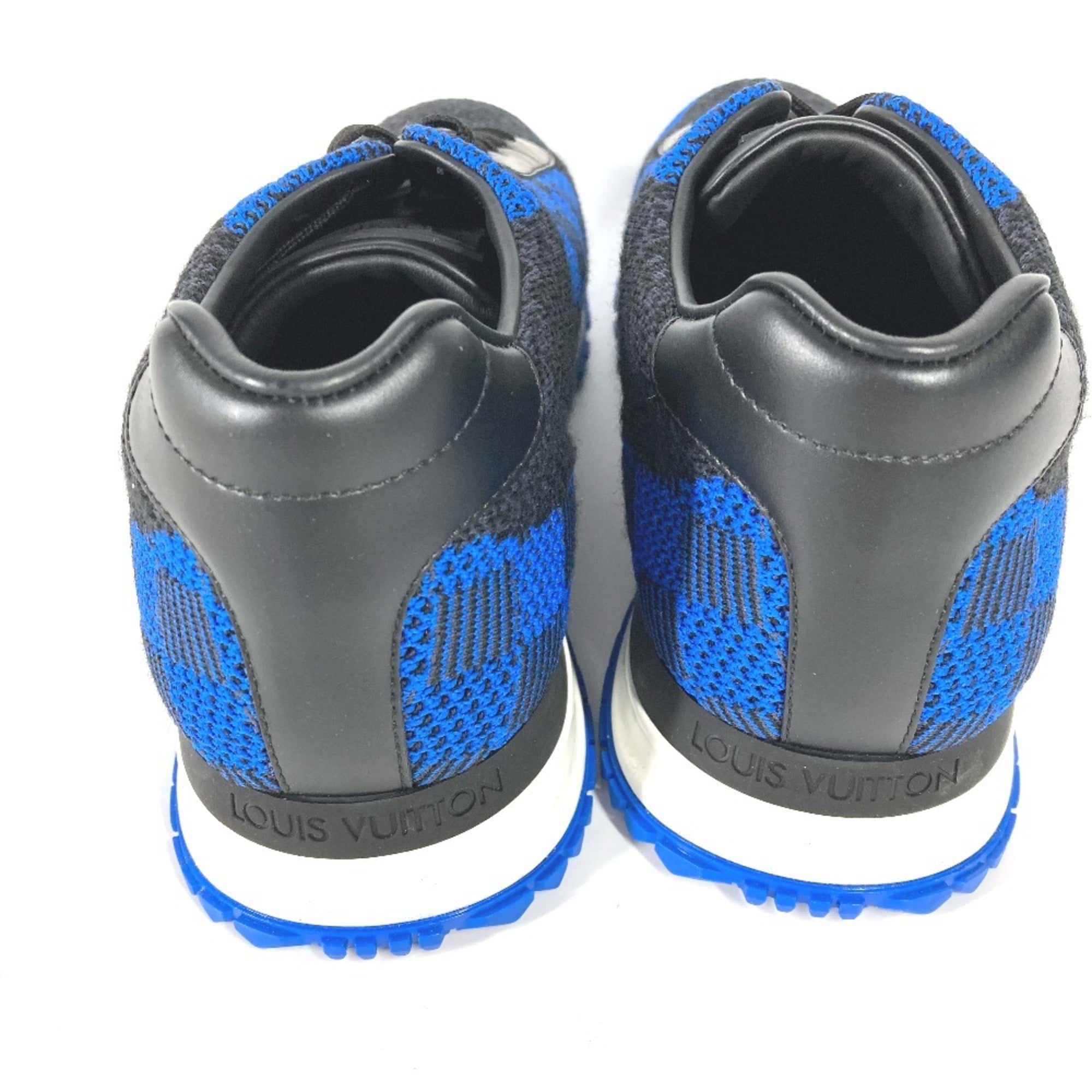 Louis Vuitton Black Blue Sneakers (Pre-Owned)