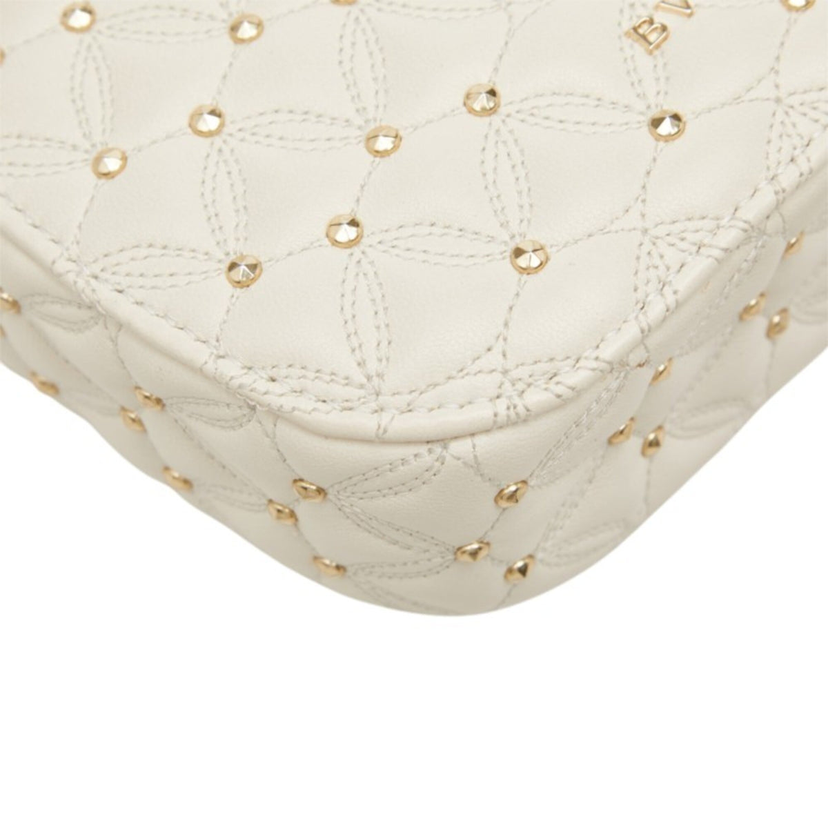 Bvlgari Ivory Leather Shoulder Bag (Pre-Owned)