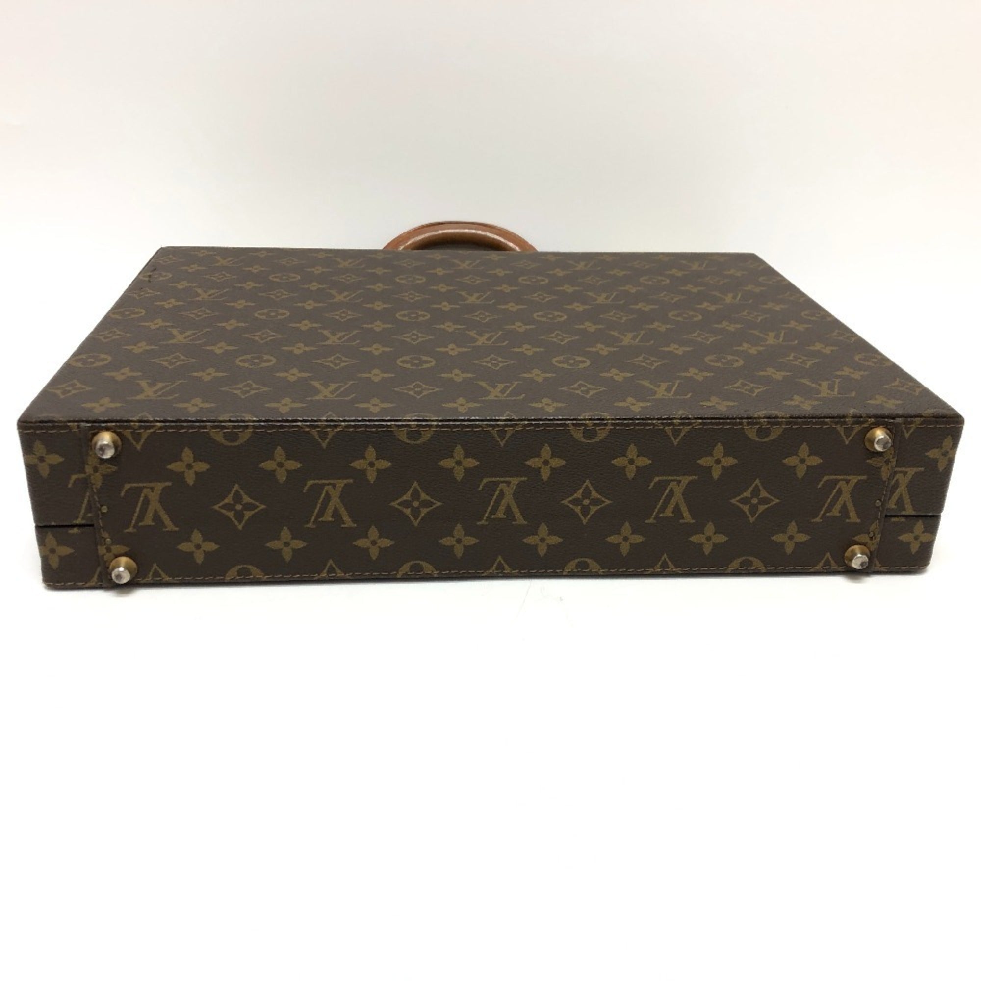 Louis Vuitton Monogram Brown Galle Monogram Monogram Attaché Case Briefcase (Pre-Owned)