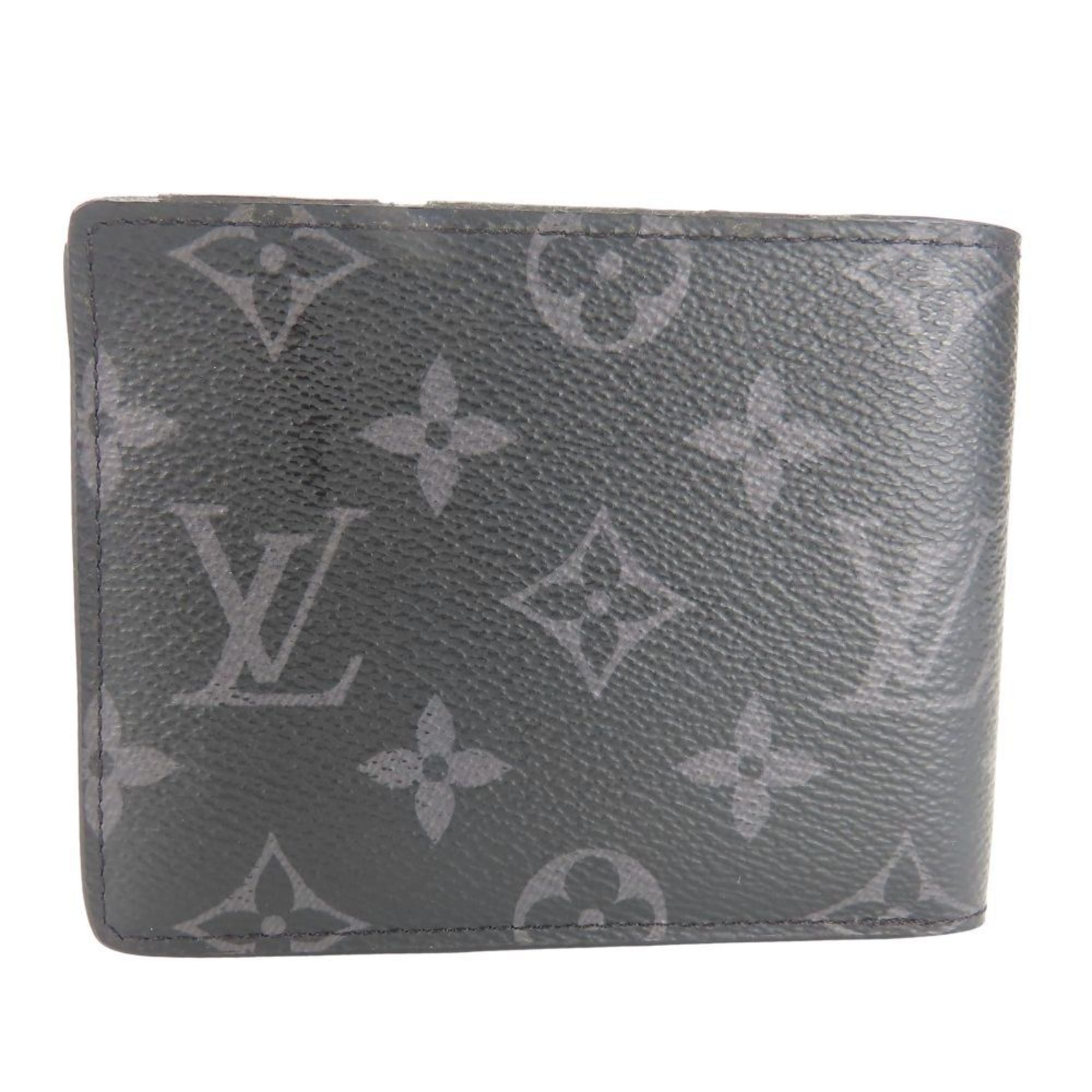 Louis Vuitton Black Monogram Eclipse Wallet (Bi-Fold) (Pre-Owned)