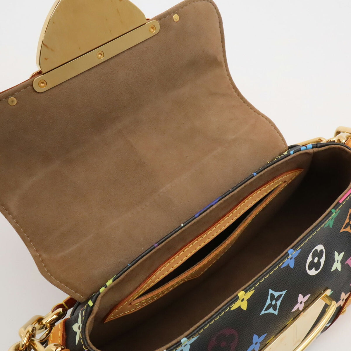 Louis Vuitton Noir Monogram Shoulder Bag (Pre-Owned)