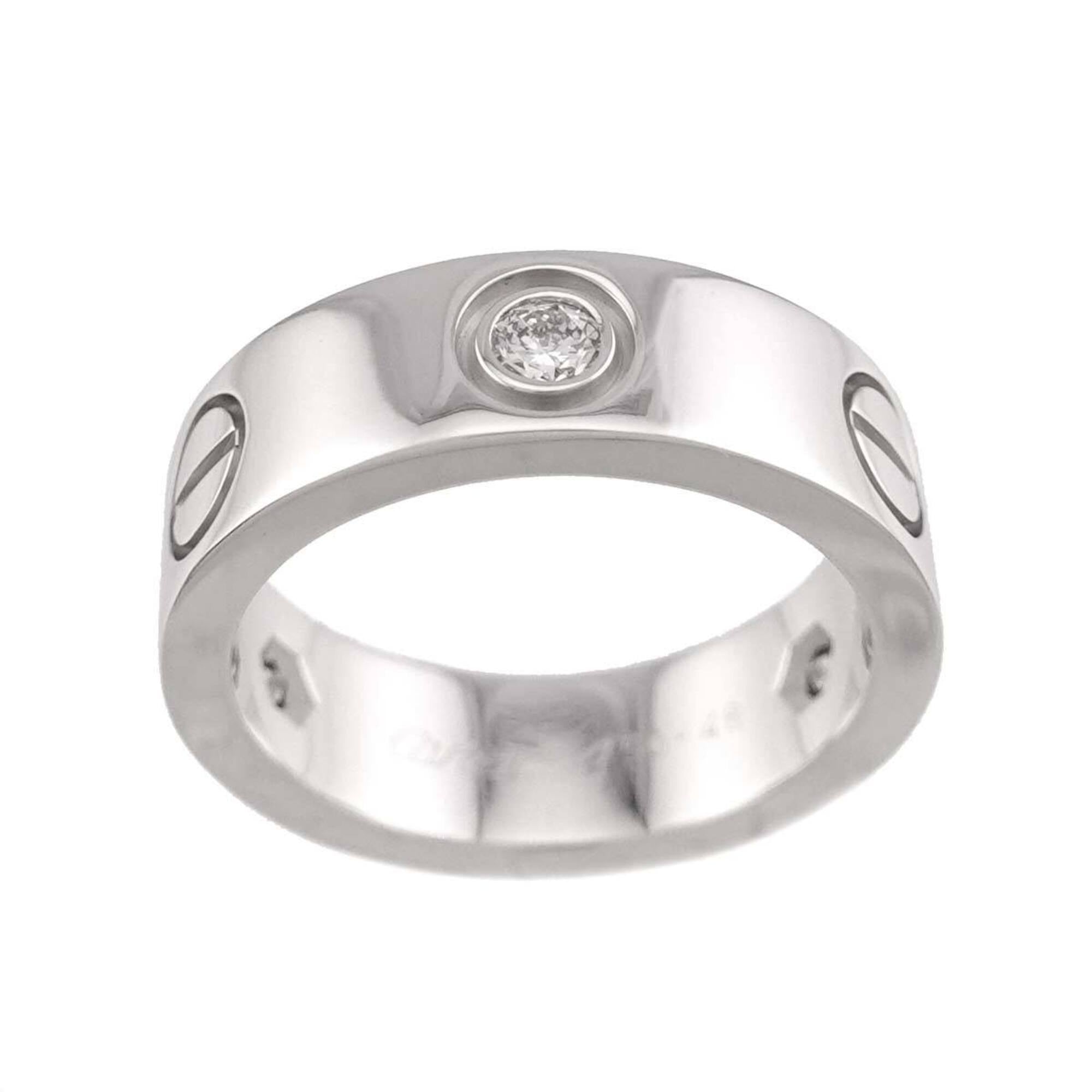 Cartier White Gold (18K) Band Ring (Pre-Owned)