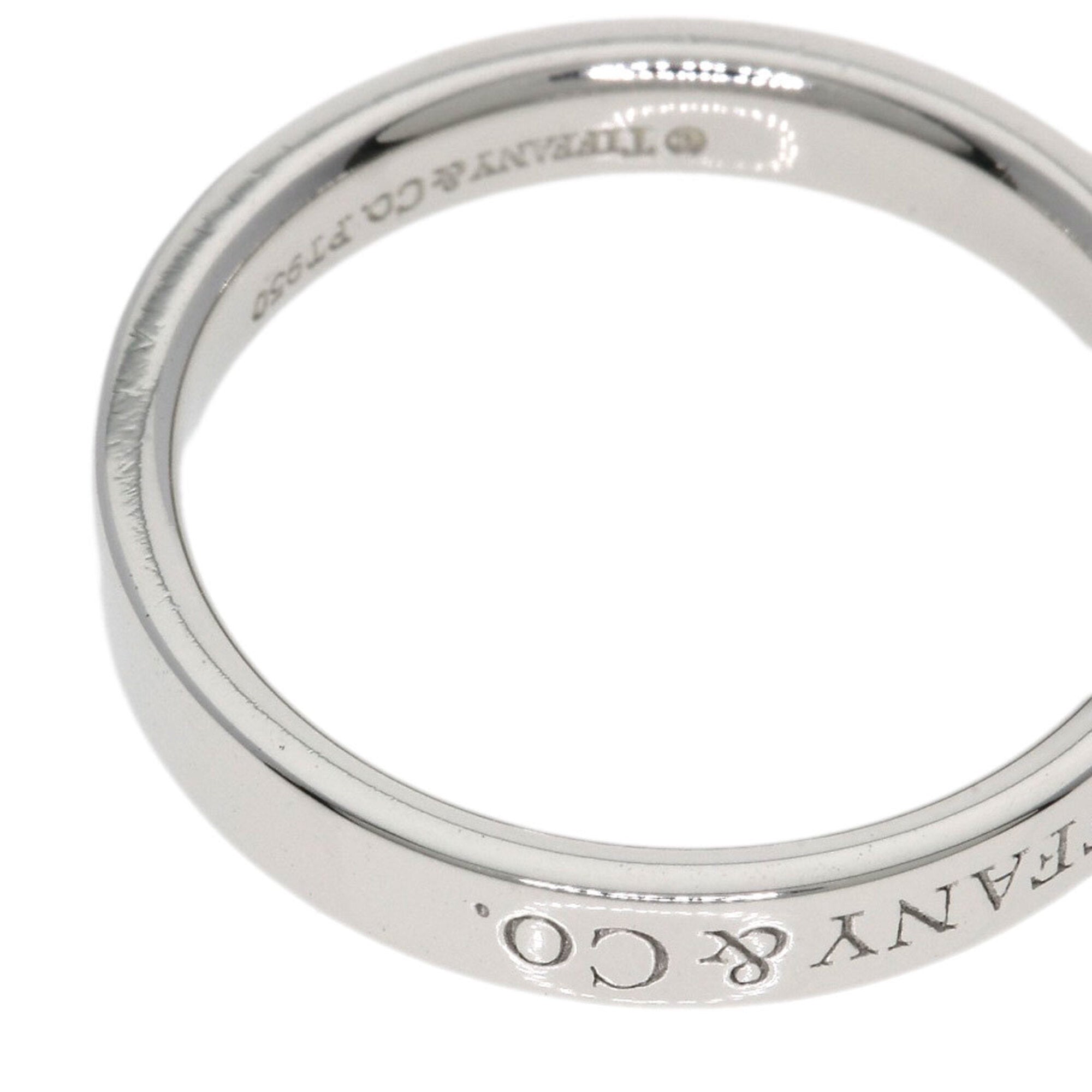 Tiffany Platinum 950 Band Ring (Pre-Owned)