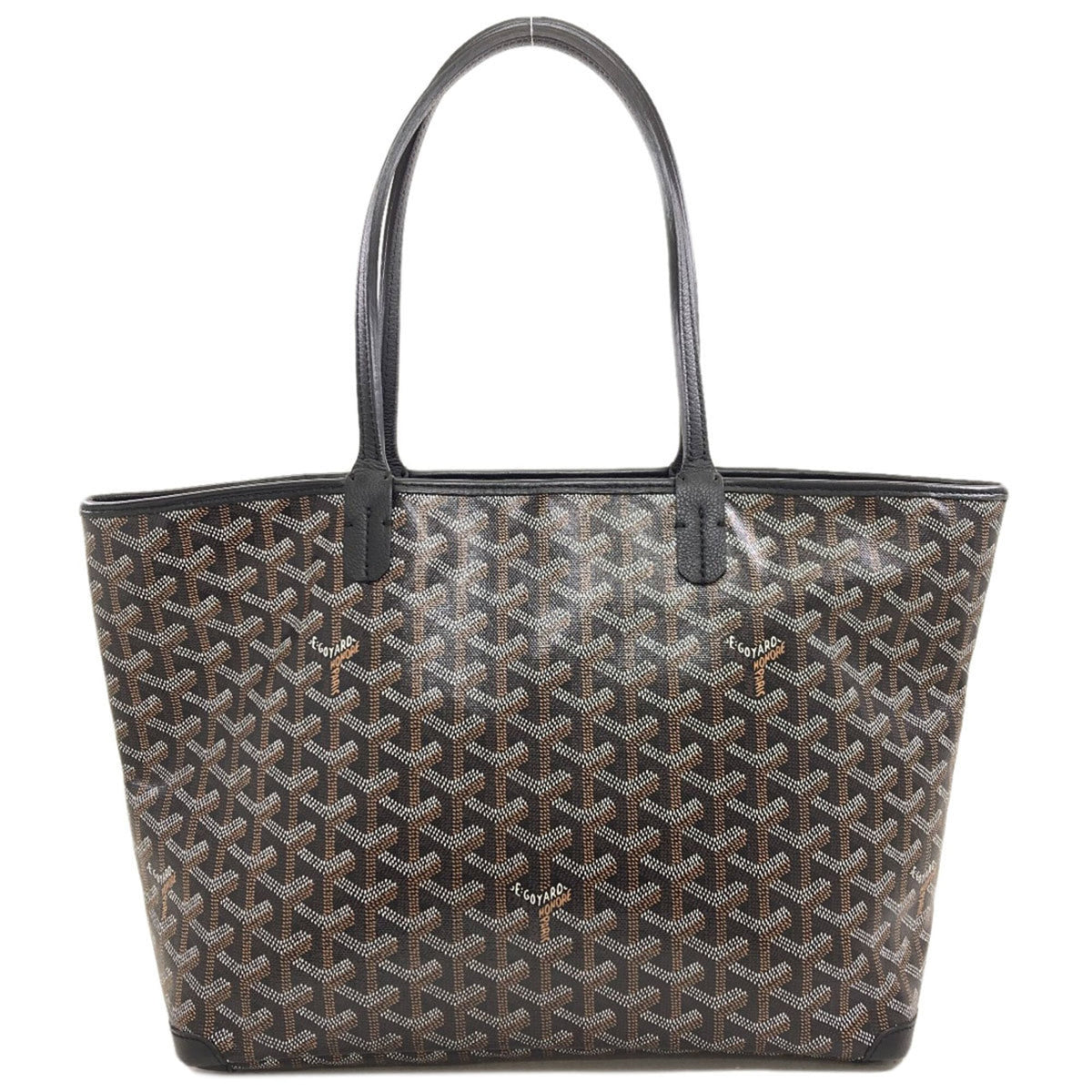 Goyard Brown Pvc Tote Bag (Pre-Owned)