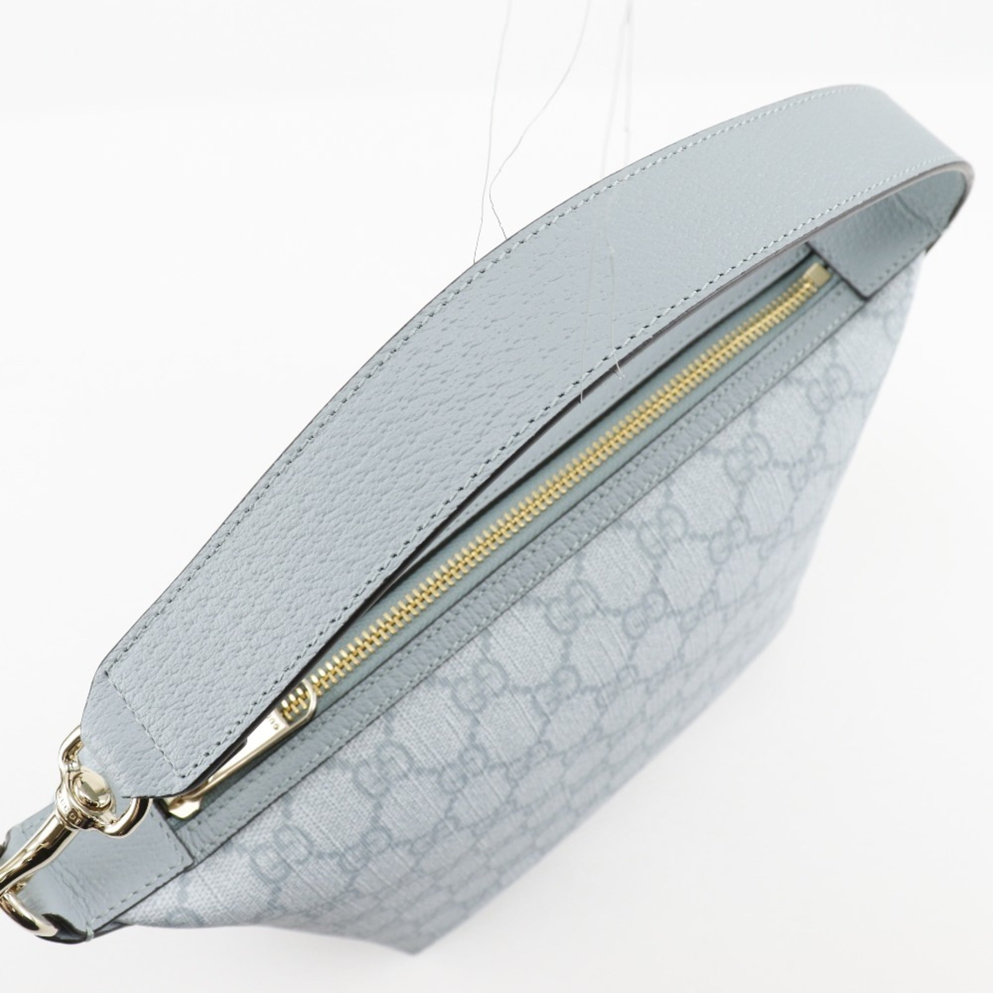 Gucci Ophidia Blue Gg Supreme Shoulder Bag (Pre-Owned)