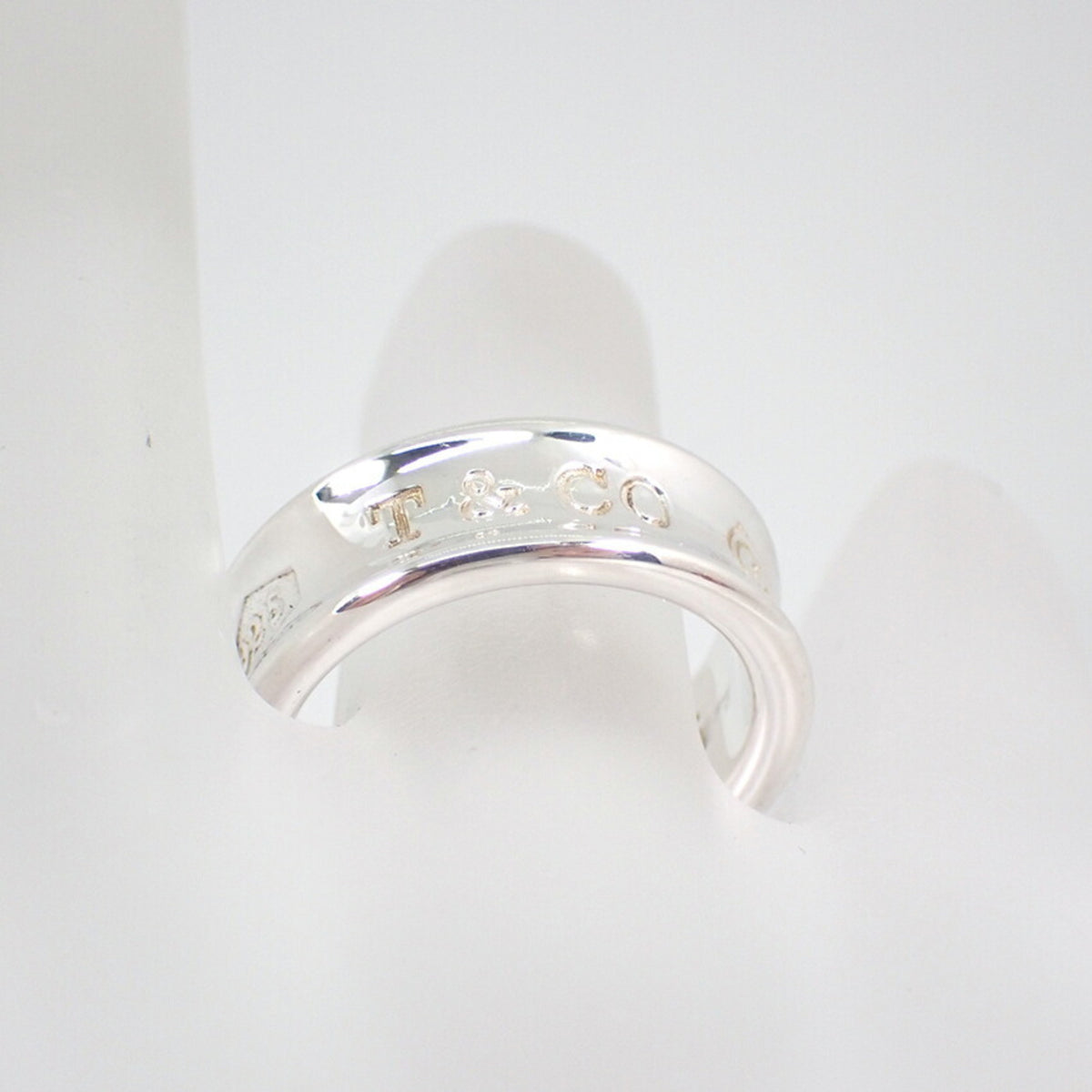 Tiffany Sterling Silver 925 Band Ring (Pre-Owned)