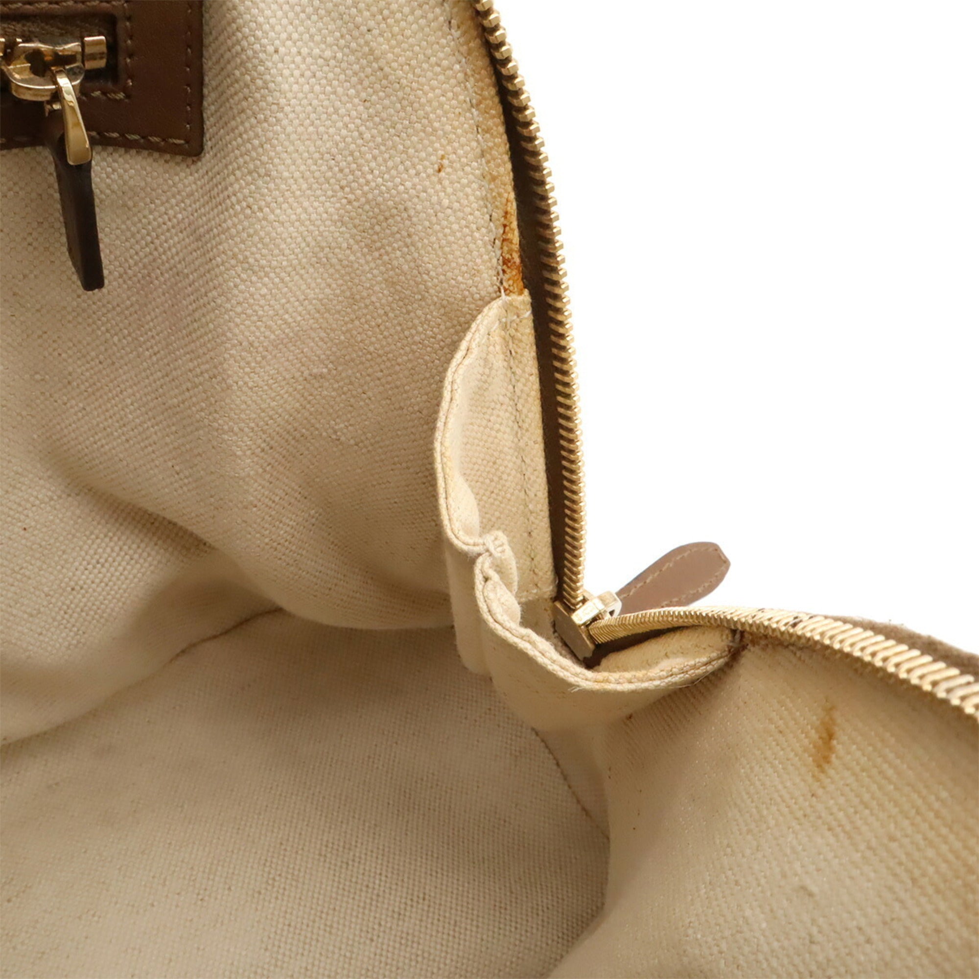 Gucci Beige Brown Gg Supreme Canvas Handbag Shoulder Bag (Pre-Owned)