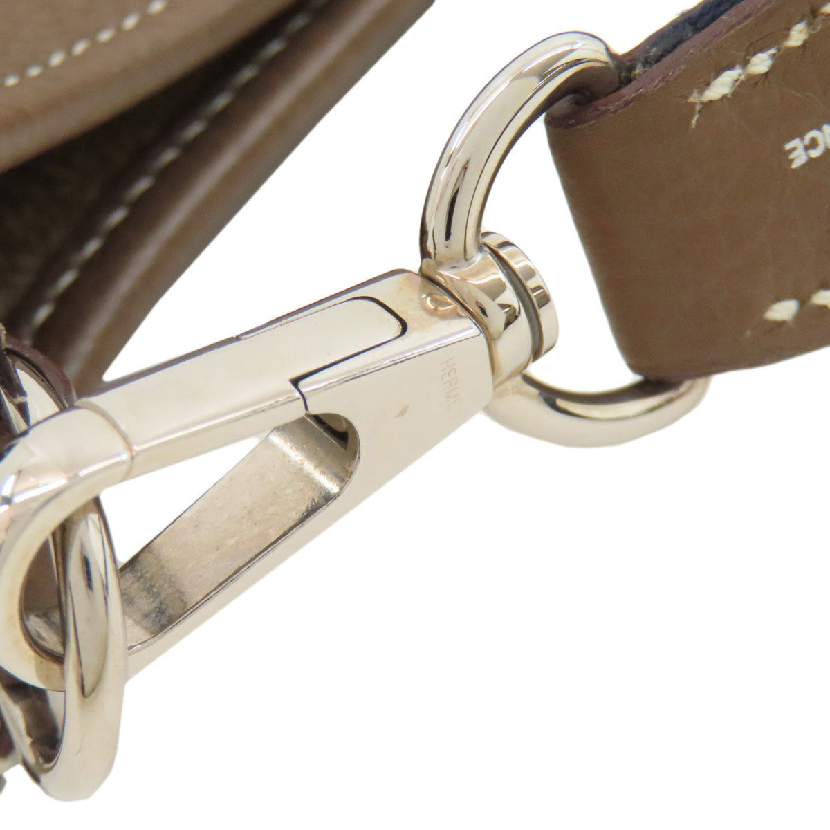 Hermes Etoupe Gray Shoulder Bag (Pre-Owned)
