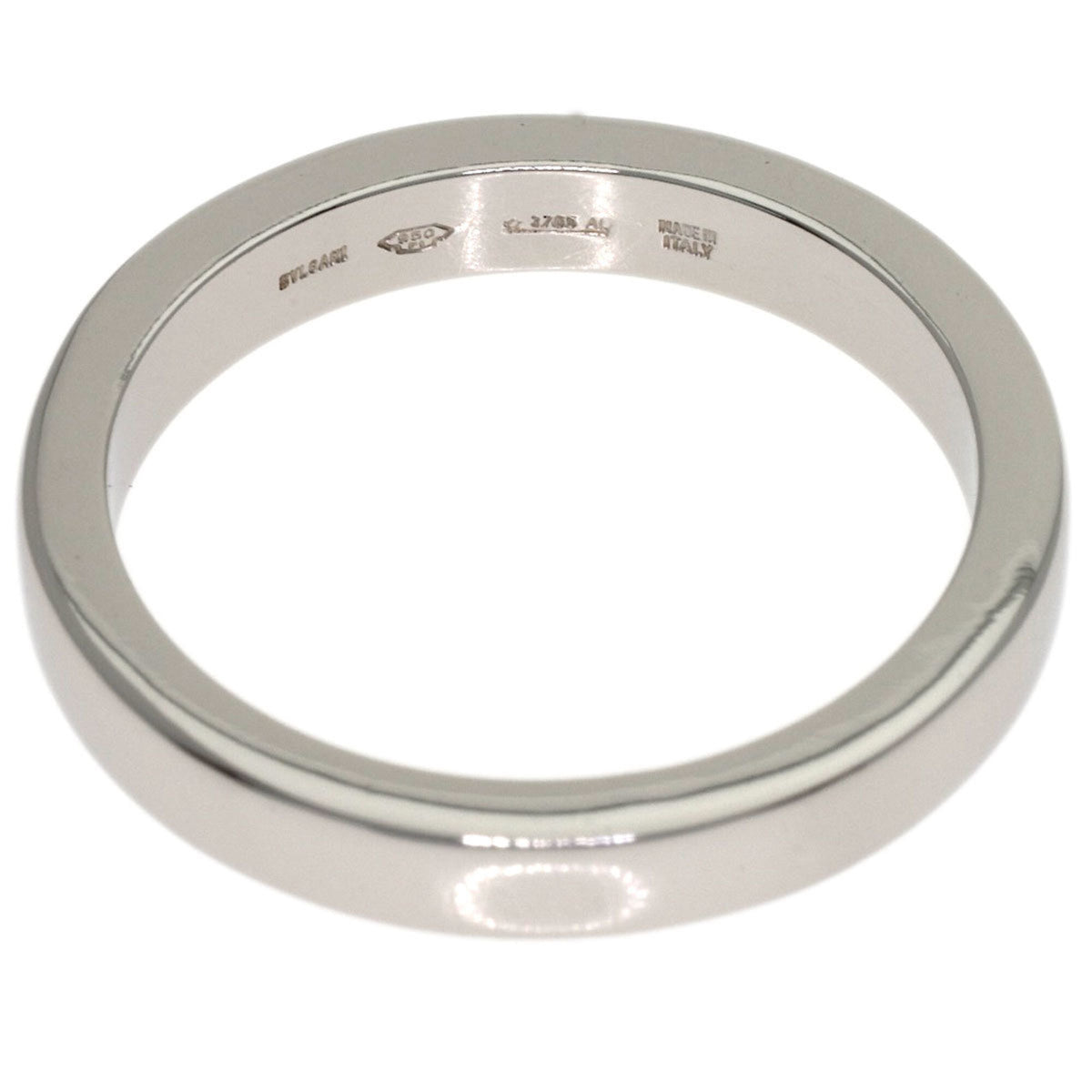 Bvlgari Platinum 950 Band Ring (Pre-Owned)