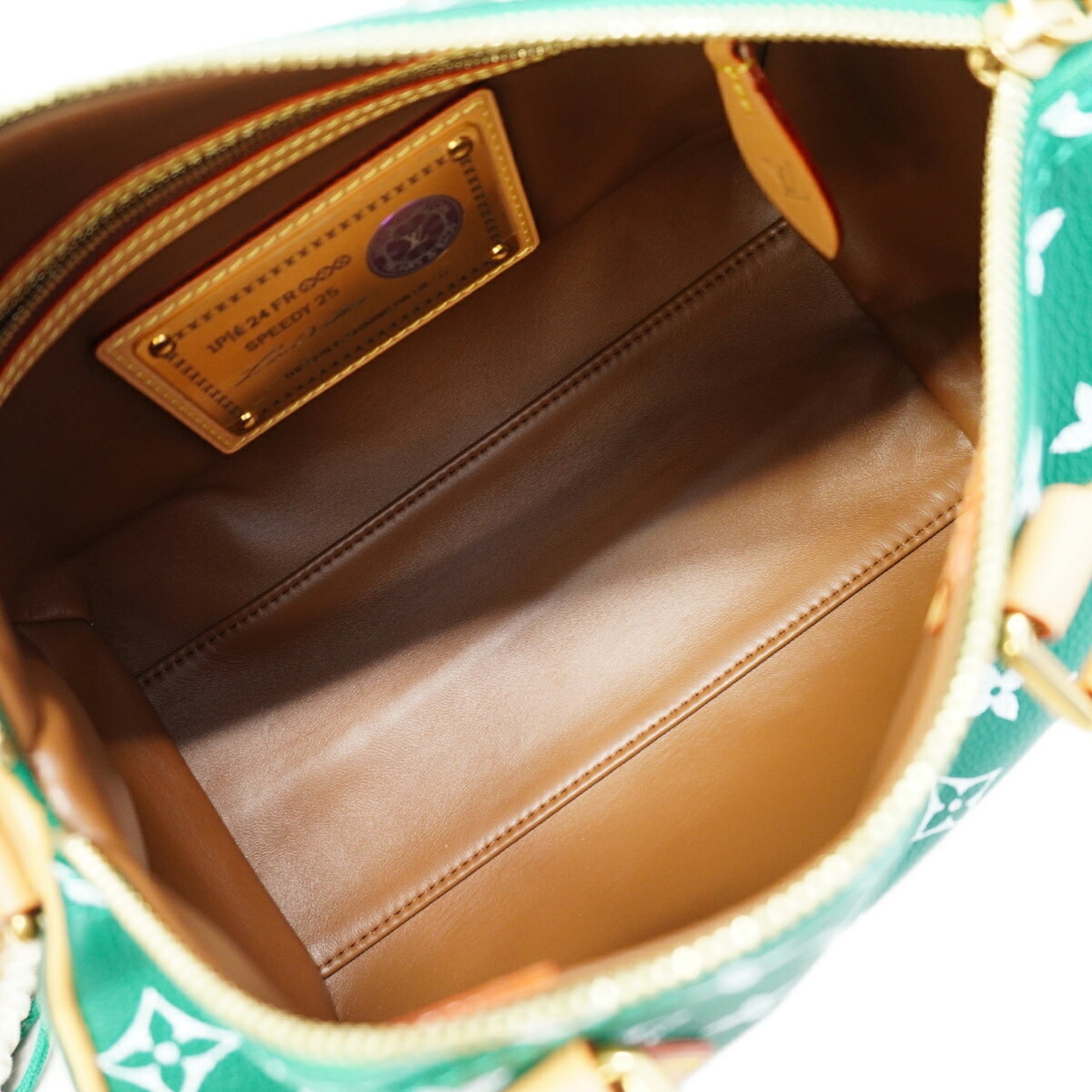 Louis Vuitton Vert Handbag (Pre-Owned)