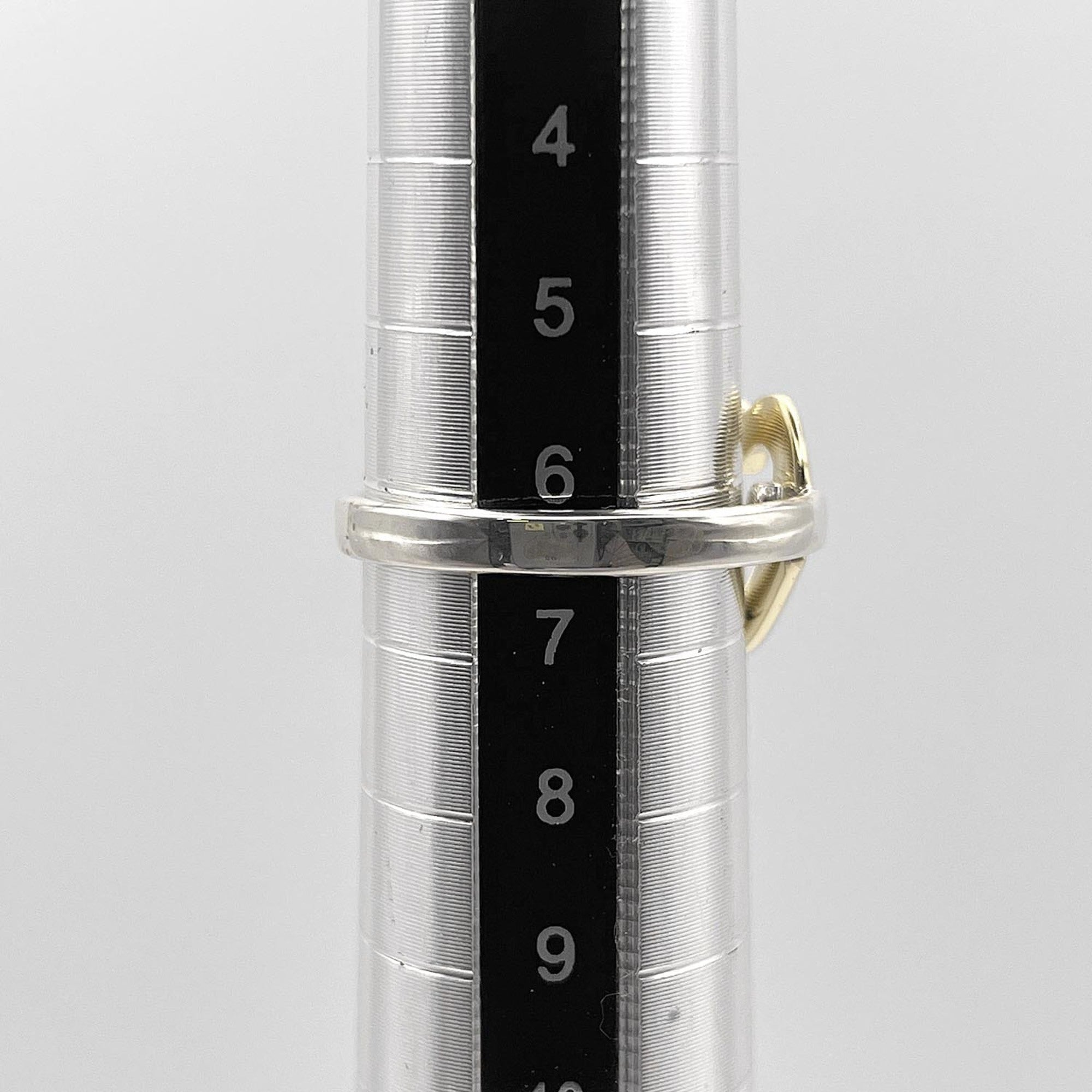 Tiffany Yellow Gold (18K) Silver 925 Band Ring (Pre-Owned)