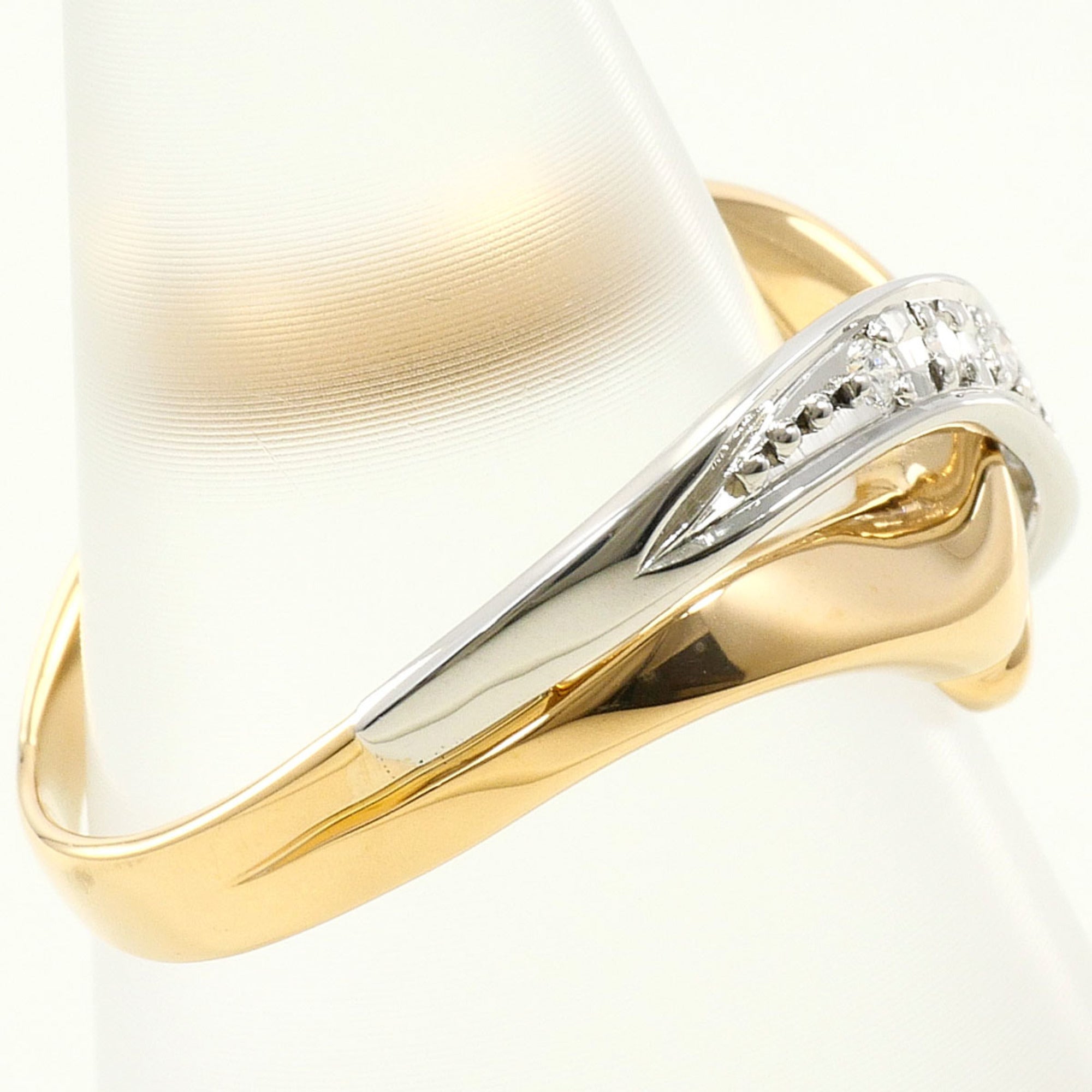 Unbranded Platinum Yellow Gold Yellow Gold (18K) Platinum Band Ring (Pre-Owned)