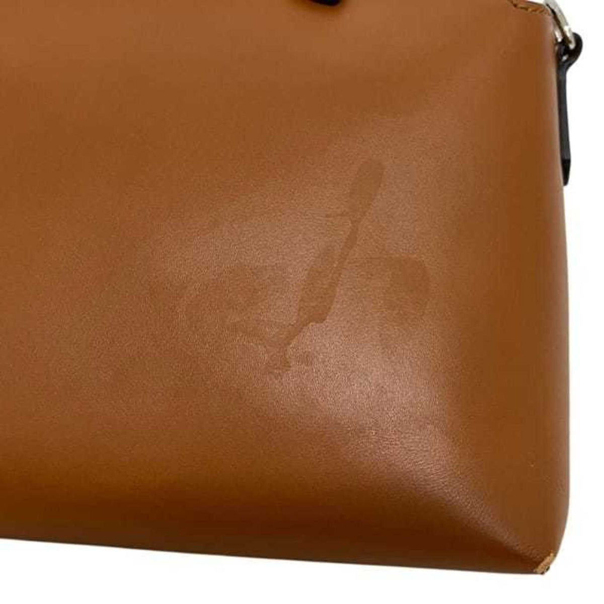 Fendi Brown Leather Shoulder Bag (Pre-Owned)