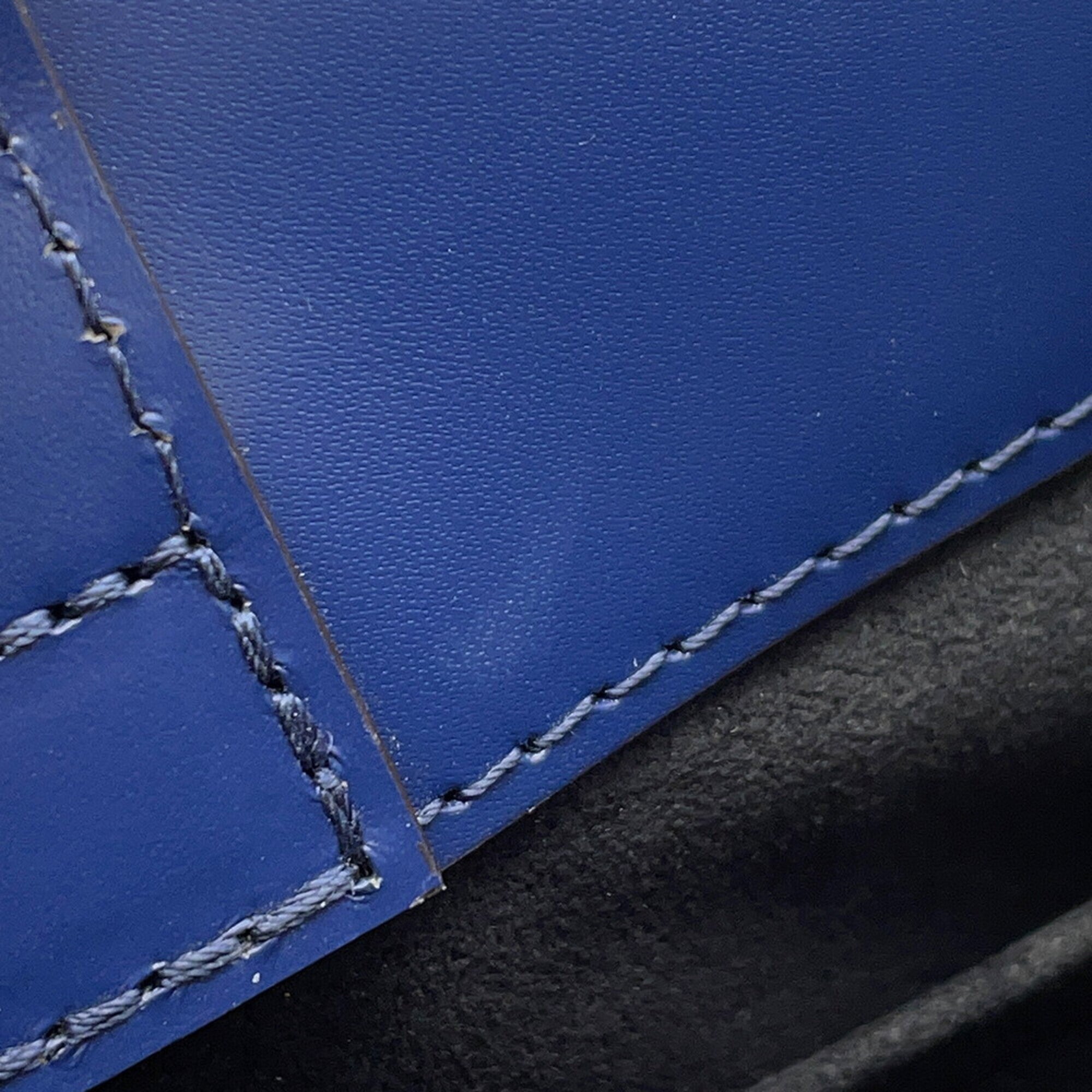 Louis Vuitton Coquelicots Navy Epi Leather Handbag Shoulder Bag (Pre-Owned)