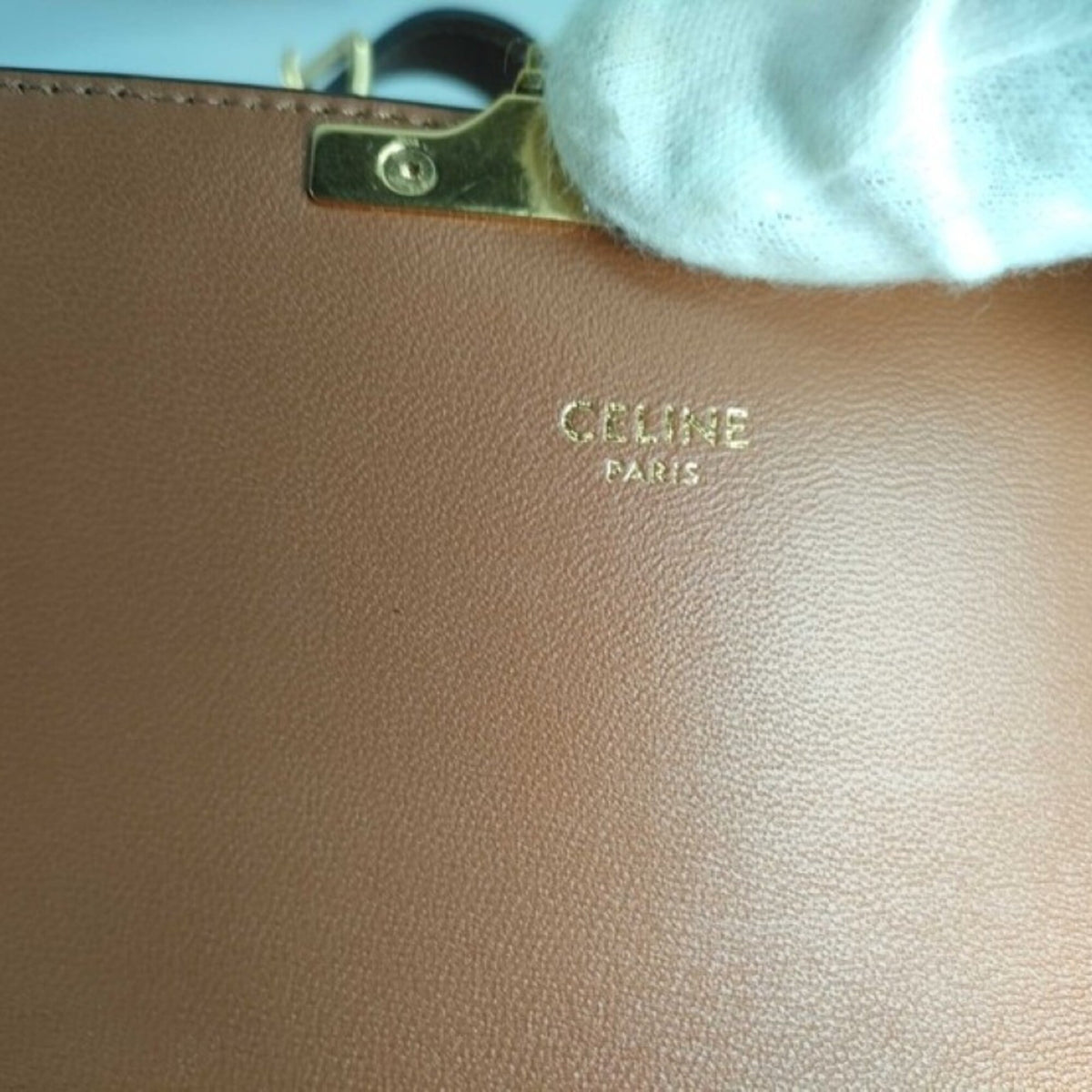 Celine Black Brown Pvc Leather Shoulder Bag (Pre-Owned)