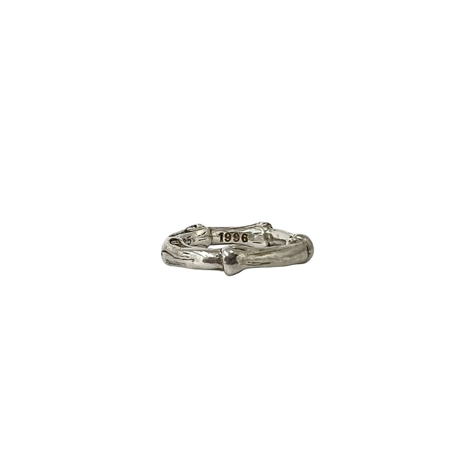Tiffany Silver Silver 925 Band Ring (Pre-Owned)