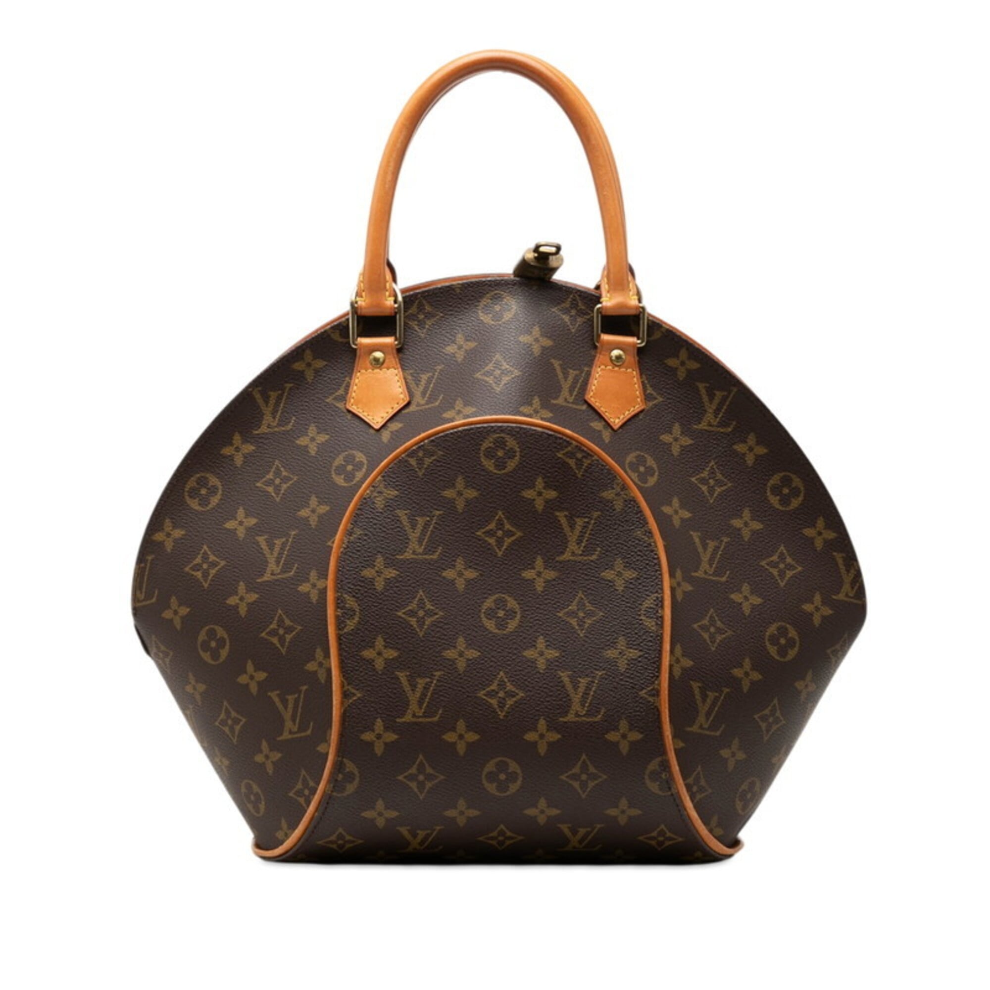 Louis Vuitton Brown Pvc Leather Handbag (Pre-Owned)