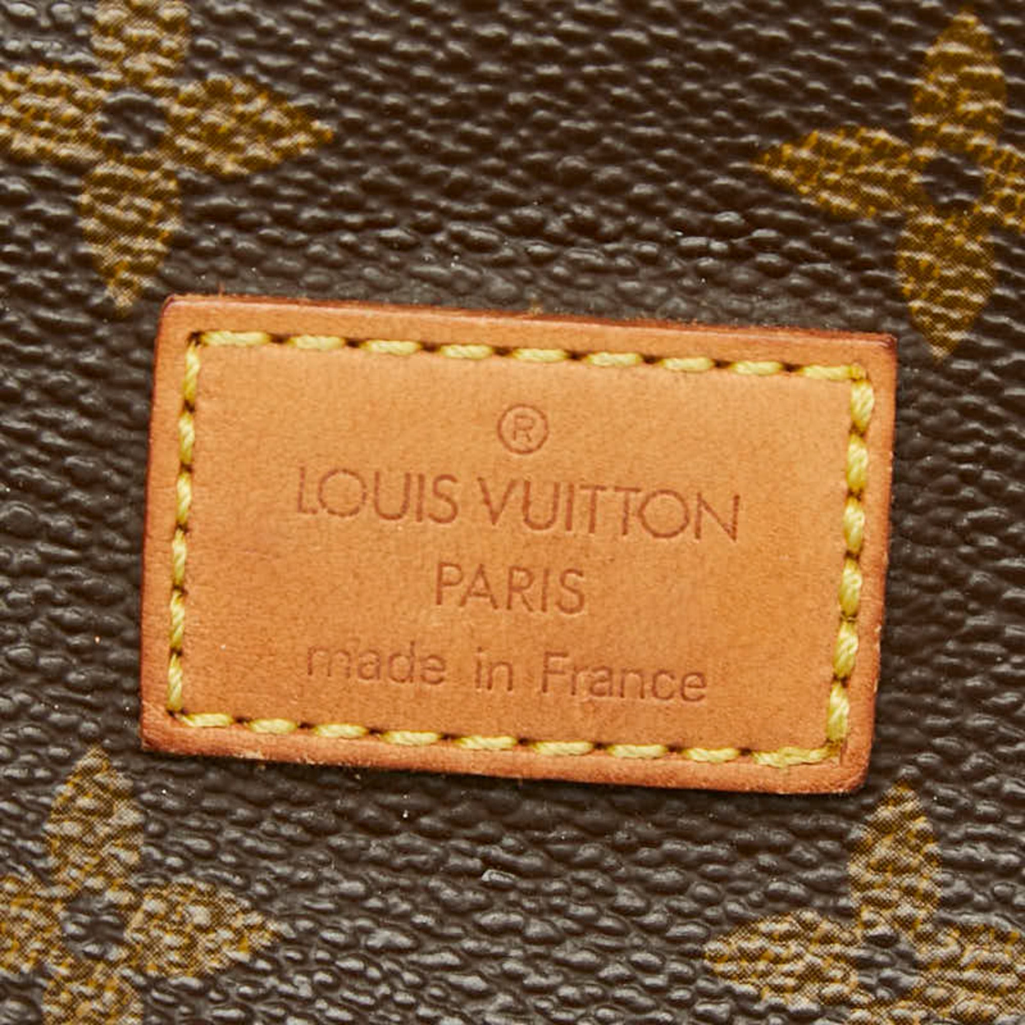 Louis Vuitton Brown Pvc Leather Shoulder Bag (Pre-Owned)