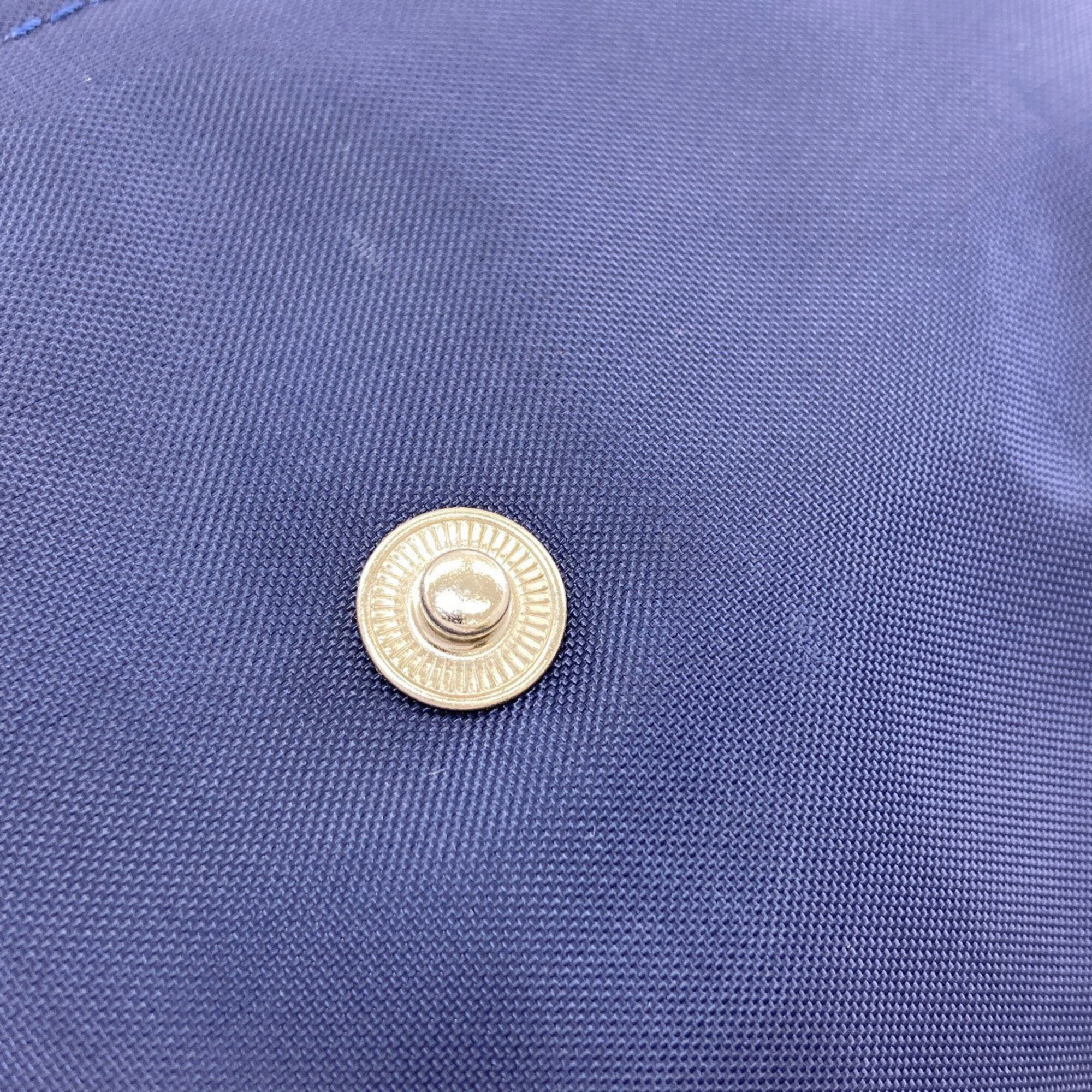 Longchamp Navy Nylon Tote Bag (Pre-Owned)