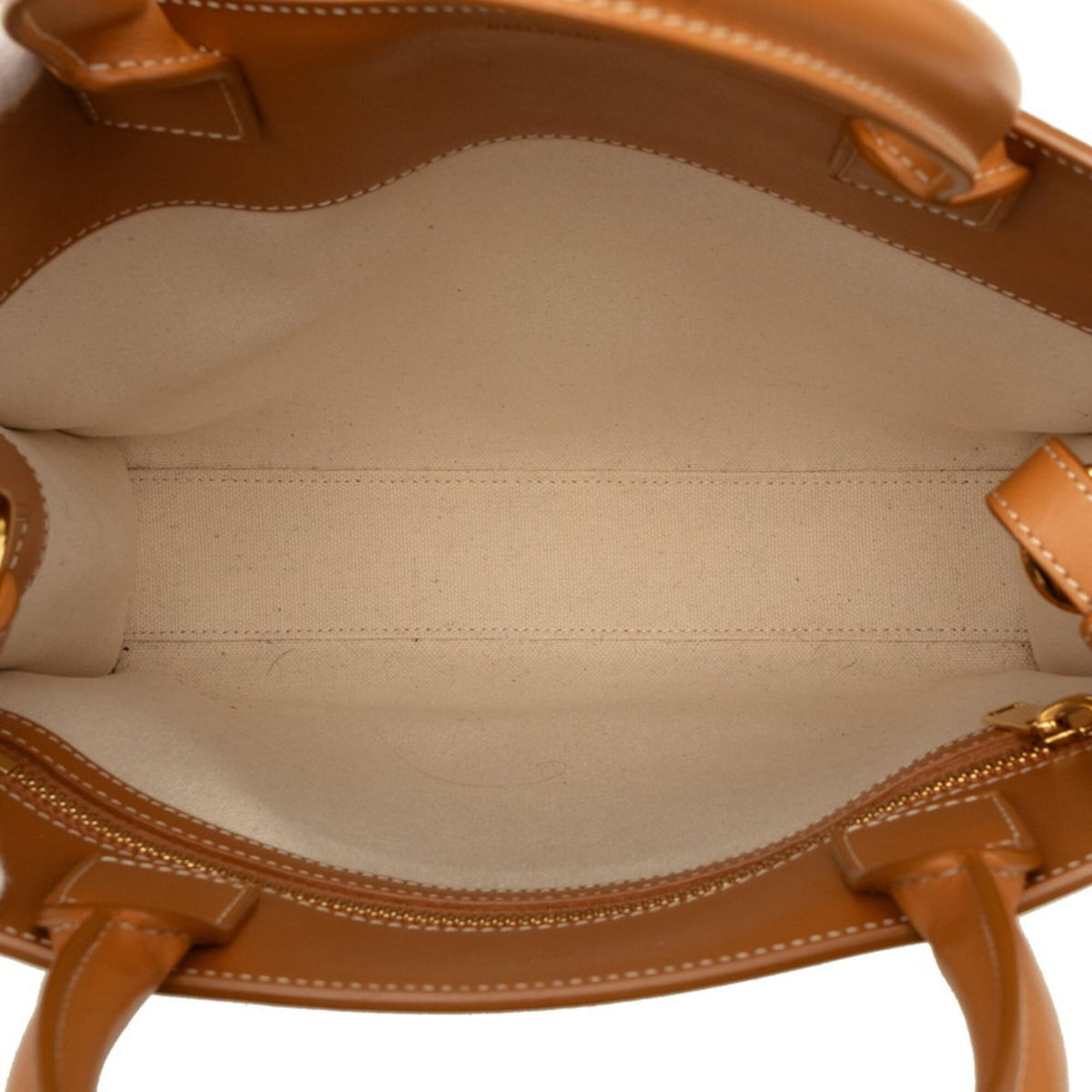 Celine Brown Ivory Ivory Handbag Shoulder Bag (Pre-Owned)