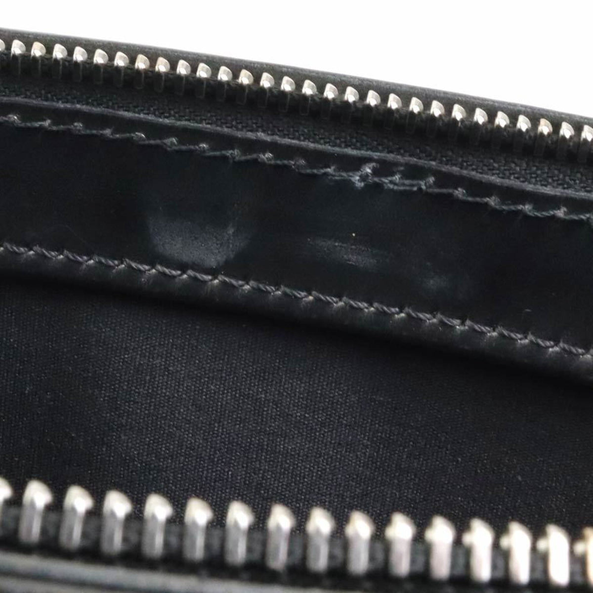Louis Vuitton Black Gray Monogram Mat Shoulder Bag (Pre-Owned)