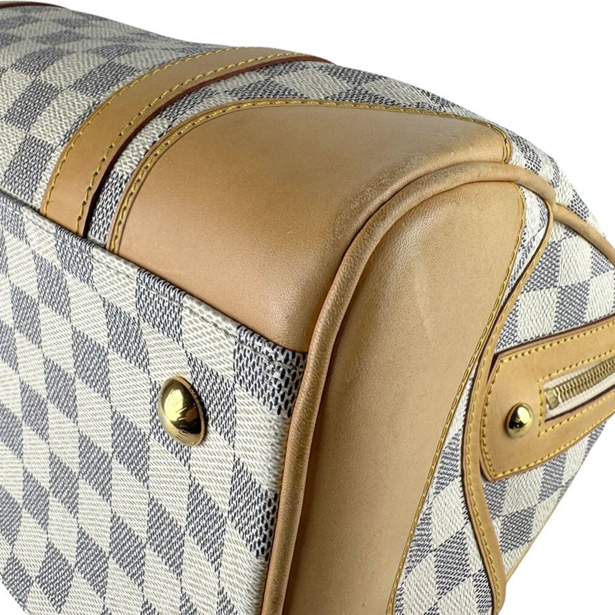 Louis Vuitton Damier Azur Damier Azur Handbag (Pre-Owned)