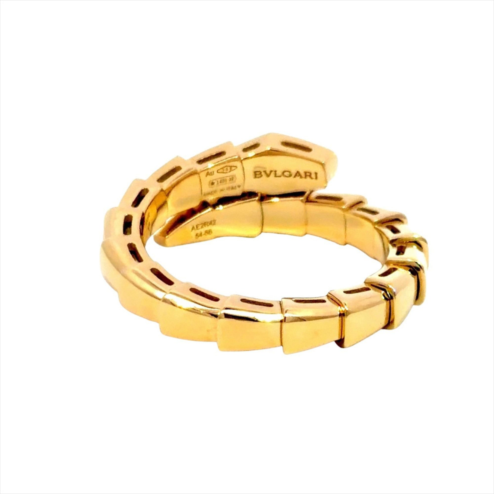 Bvlgari Serpenti Yellow Gold (18K) Band Ring (Pre-Owned)
