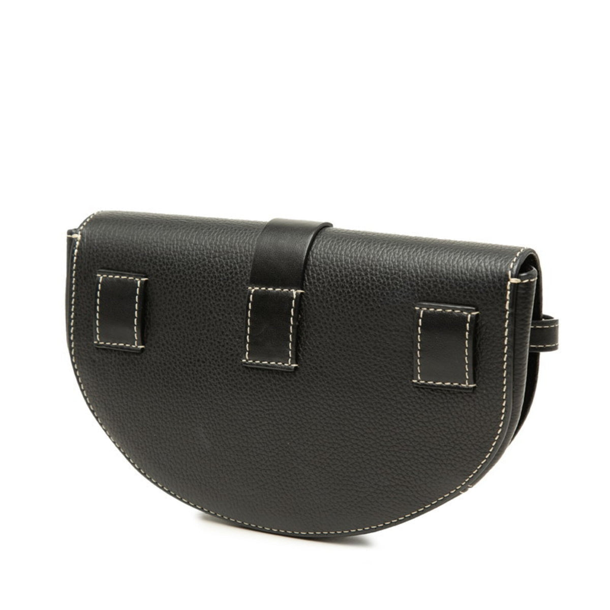 Chloé Black Leather Shoulder Bag (Pre-Owned)