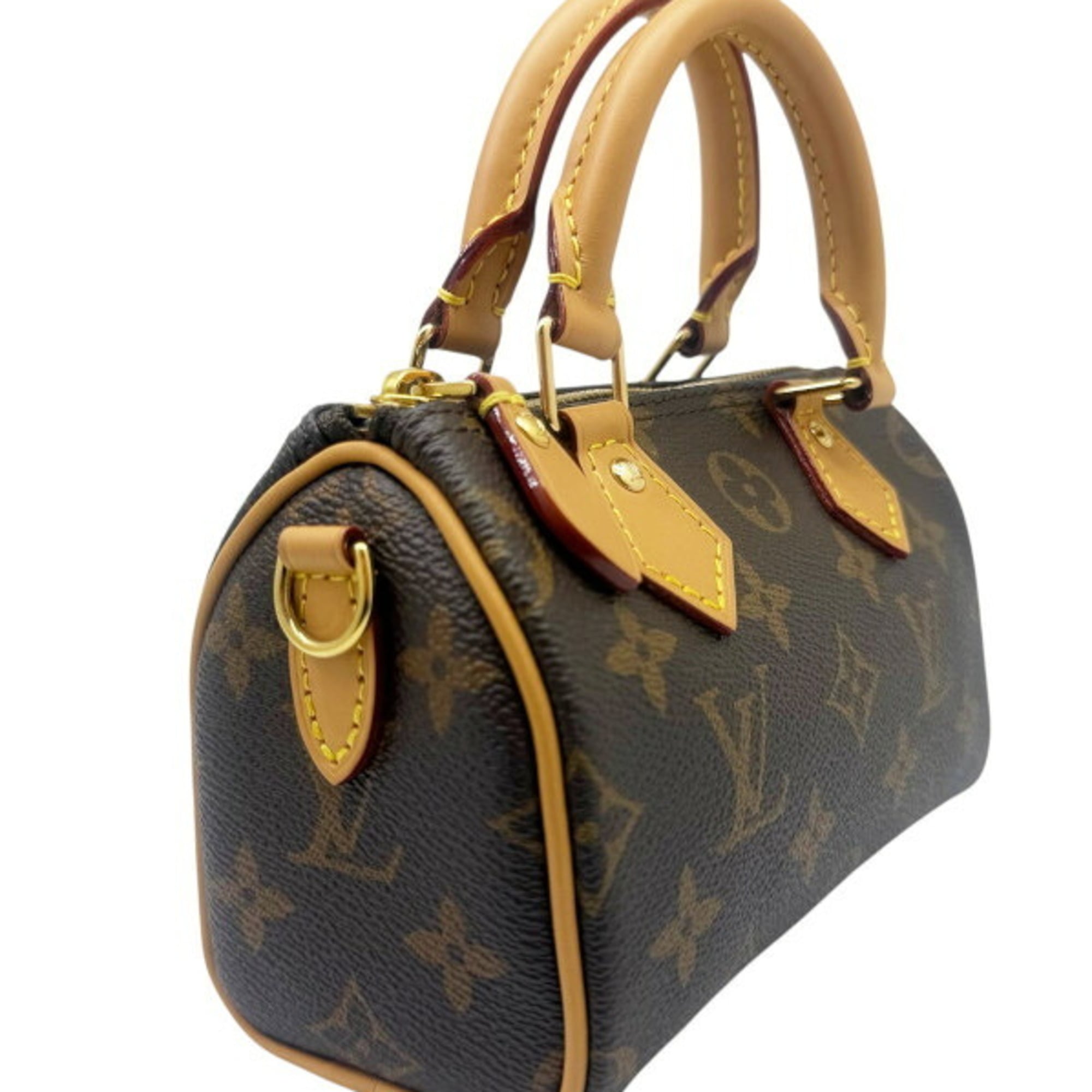 Louis Vuitton Brown Monogram Handbag Shoulder Bag (Pre-Owned)