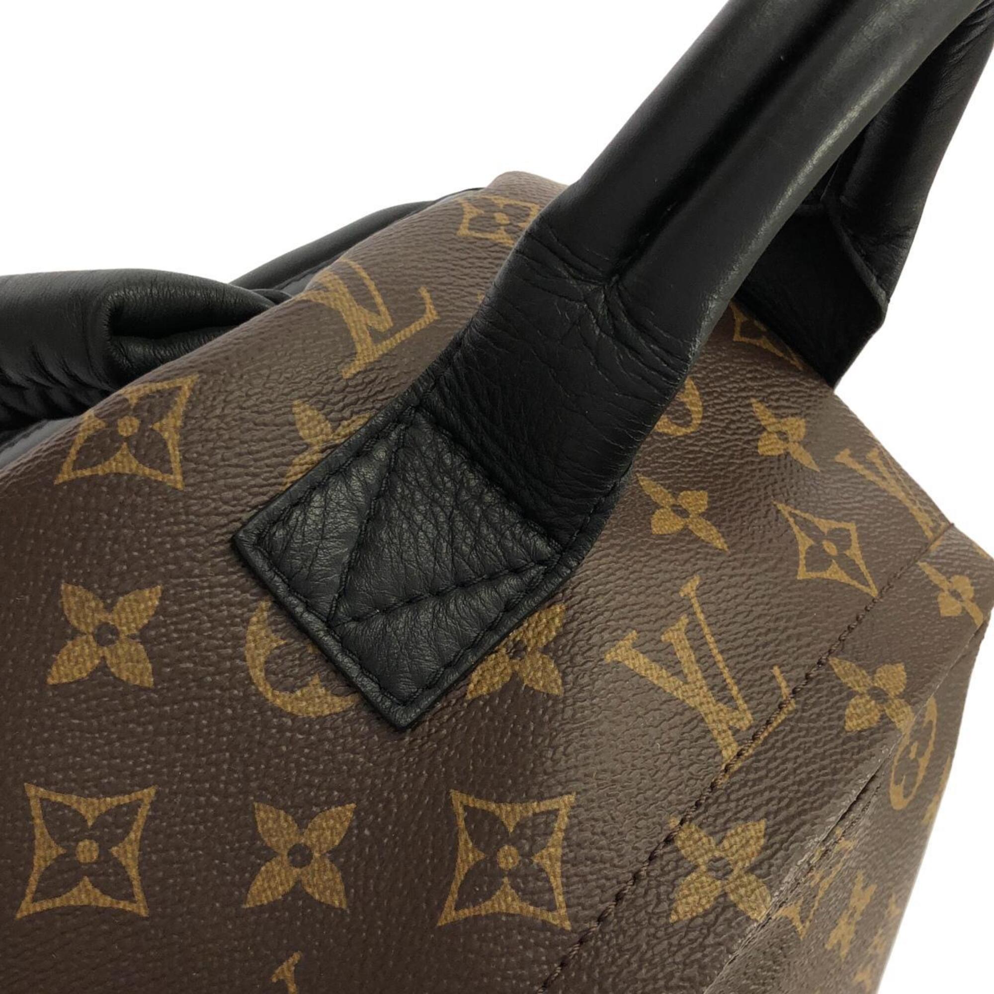 Louis Vuitton Marron Coated Canvas Backpack (Pre-Owned)
