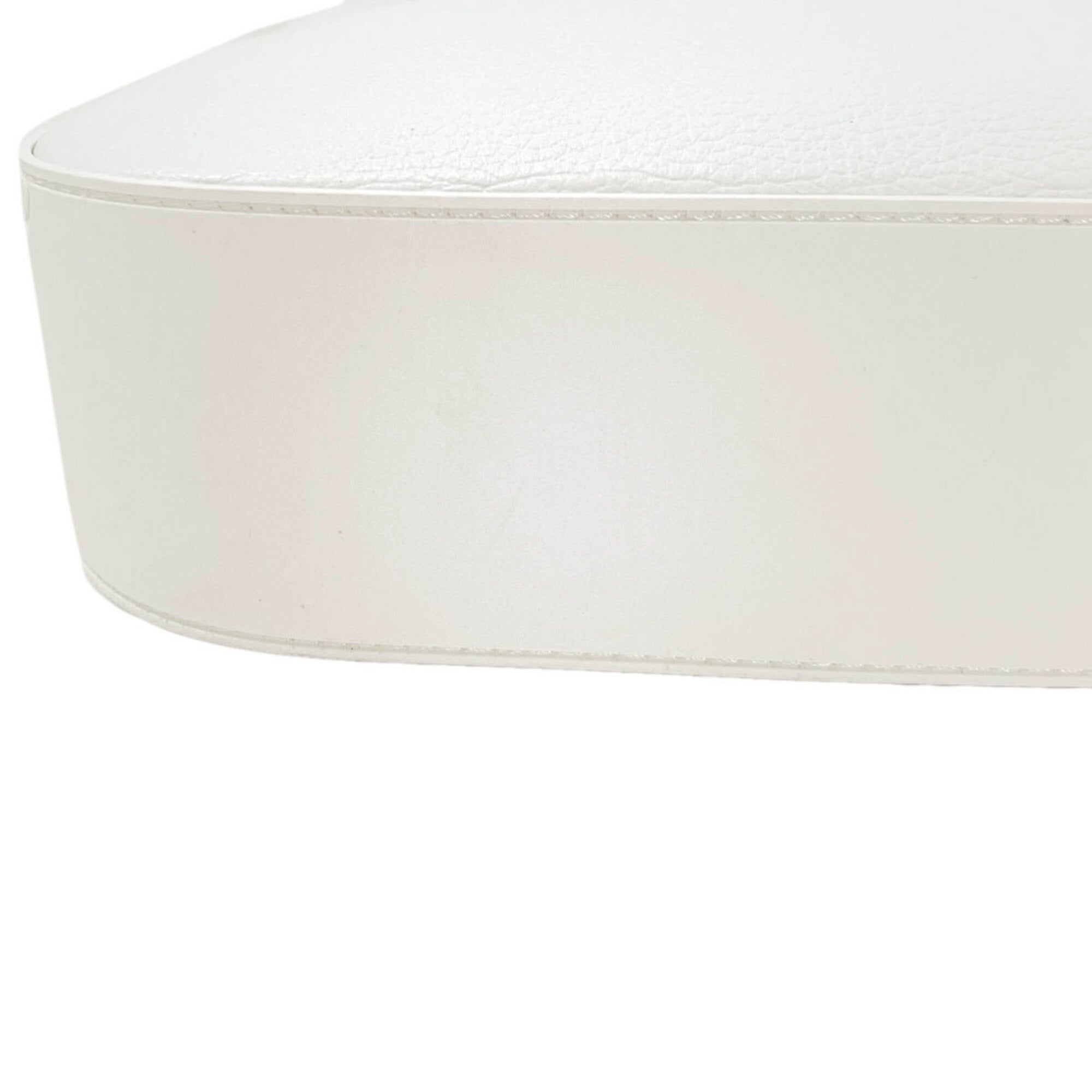 Christian Louboutin White Leather Shoulder Bag (Pre-Owned)