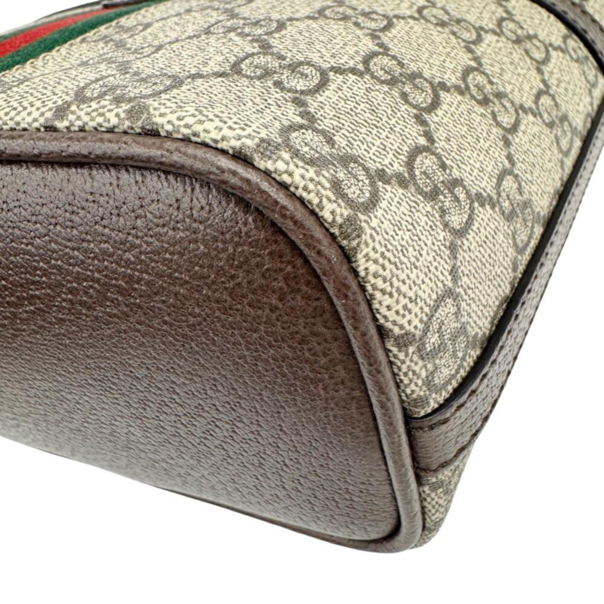 Gucci Ophidia Beige Gg Supreme Tote Bag (Pre-Owned)