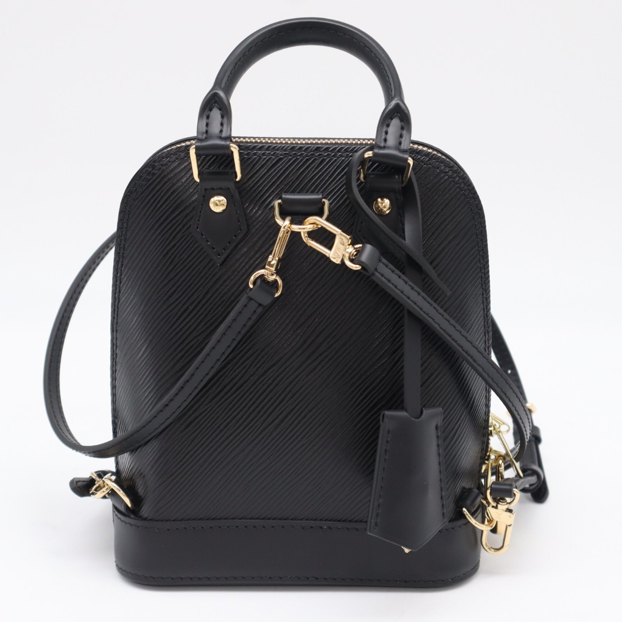 Louis Vuitton Epi Black Epi Leather Backpack (Pre-Owned)