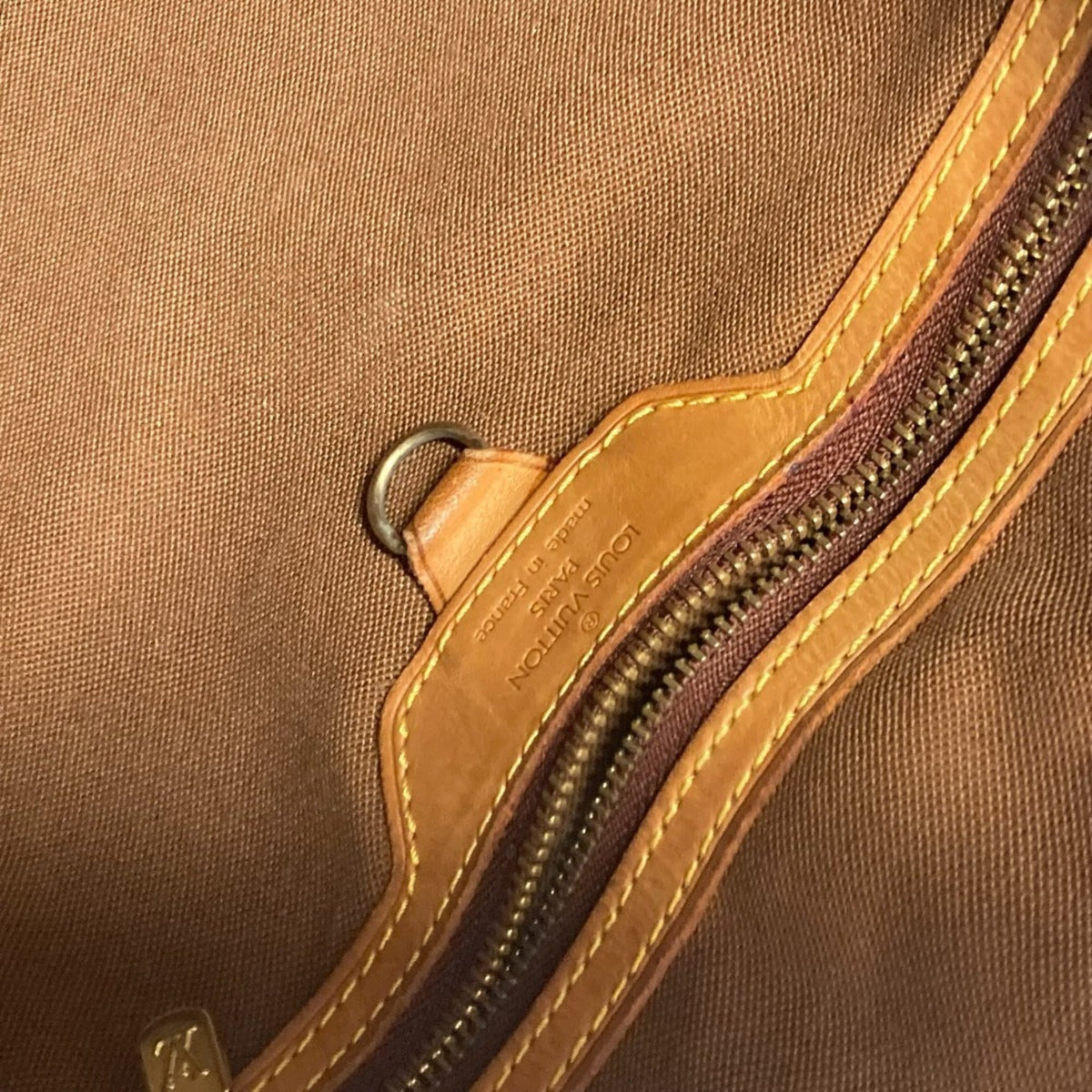 Louis Vuitton Brown Pvc Leather Shoulder Bag (Pre-Owned)