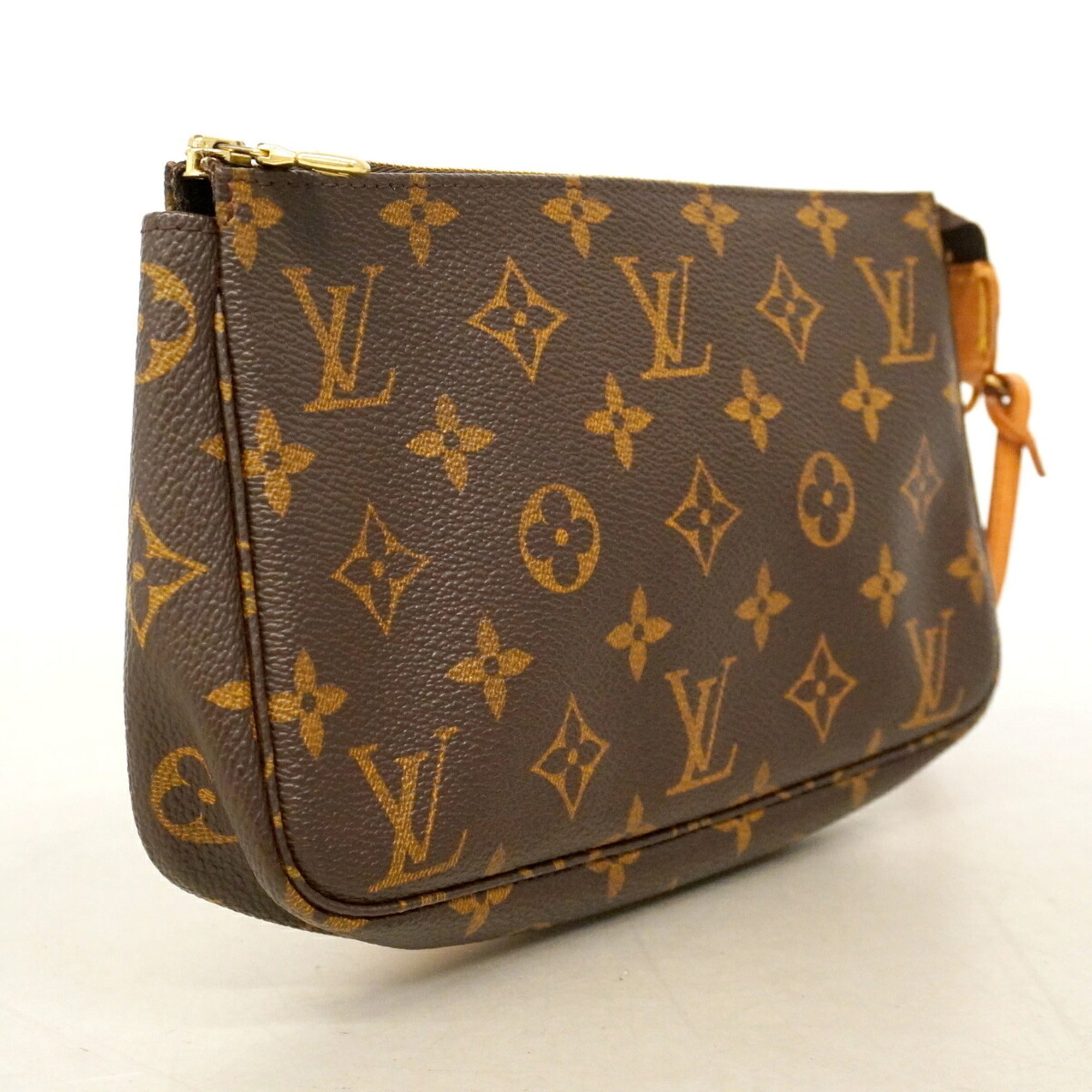 Louis Vuitton Brown Pouch (Pre-Owned)
