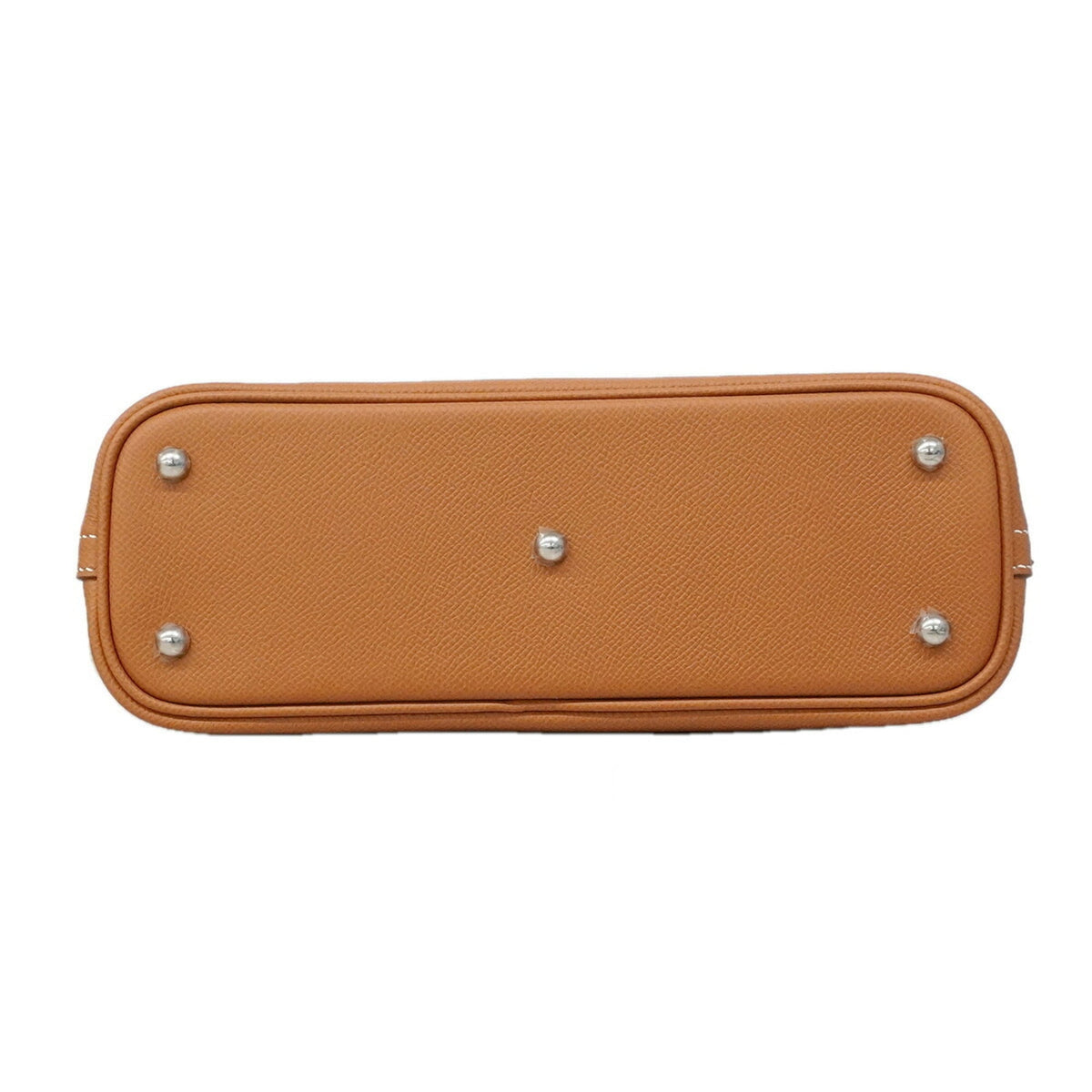 Hermes Gold Leather Handbag (Pre-Owned)