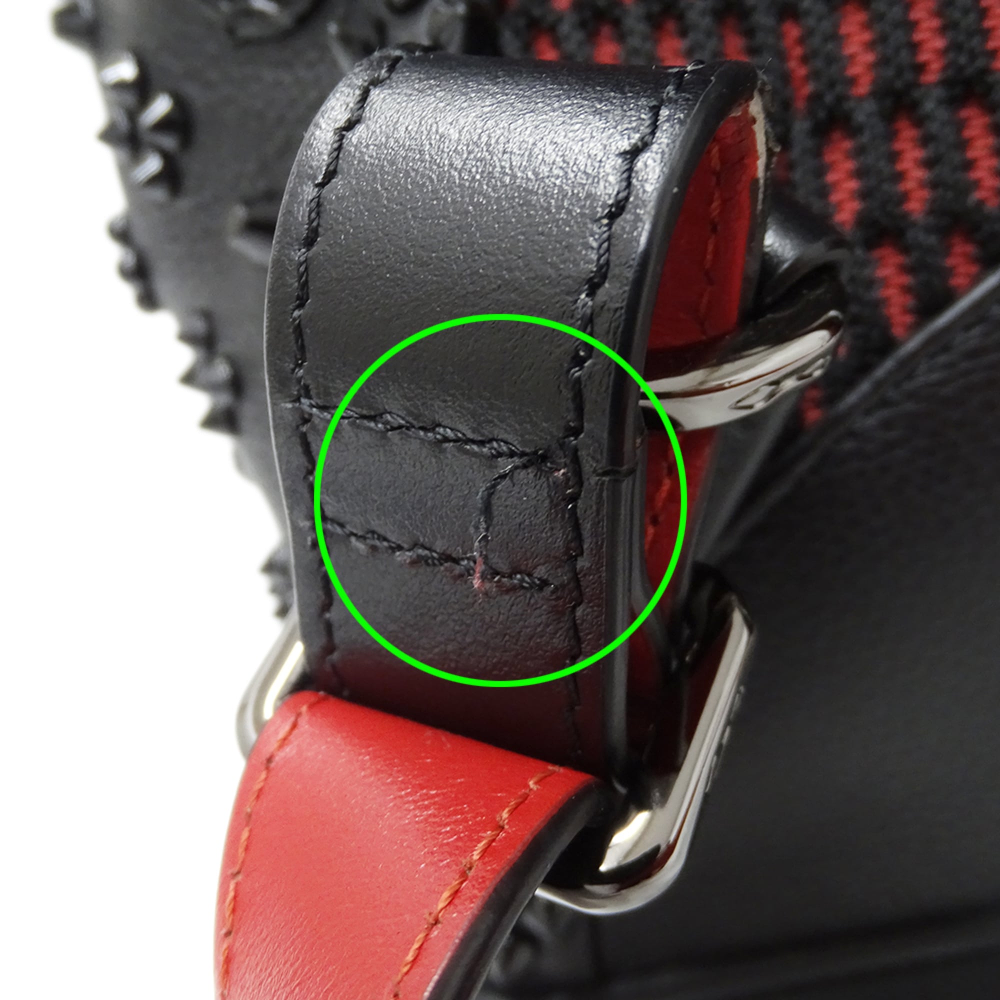 Christian Louboutin Black Nylon Handbag (Pre-Owned)