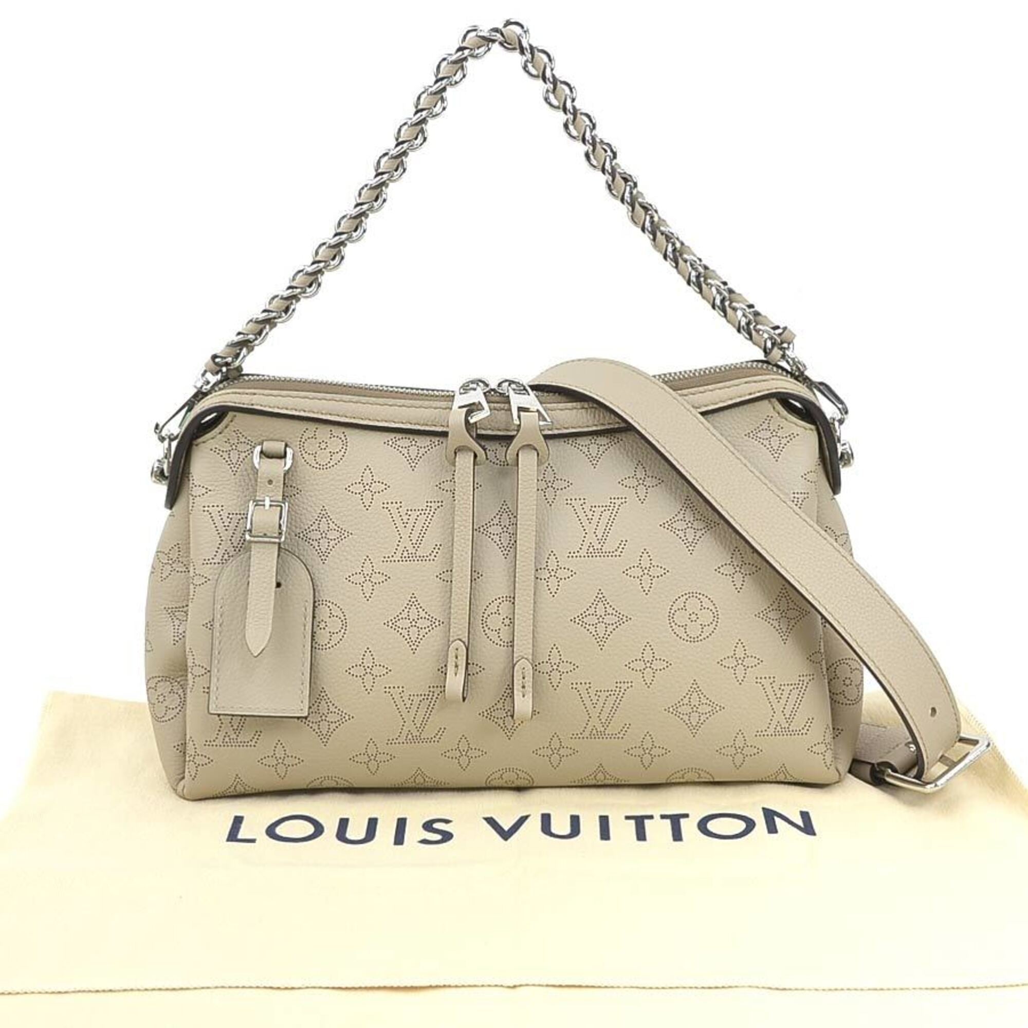 Louis Vuitton Galle Mahina Leather Shoulder Bag (Pre-Owned)