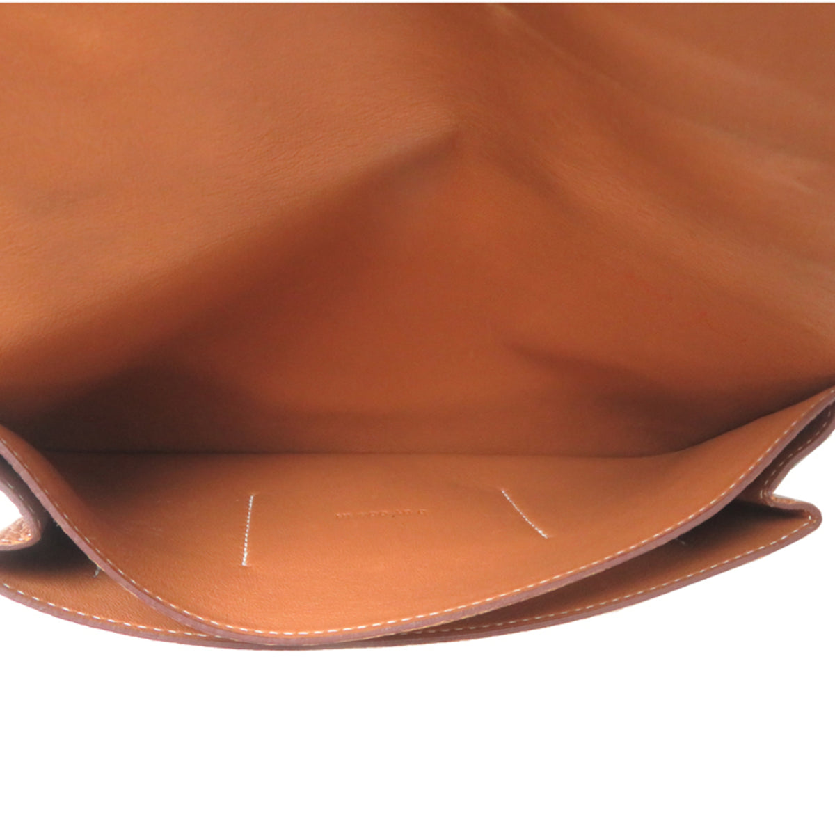 Hermes Gold Togo Leather Long Wallet (Bi-Fold) (Pre-Owned)