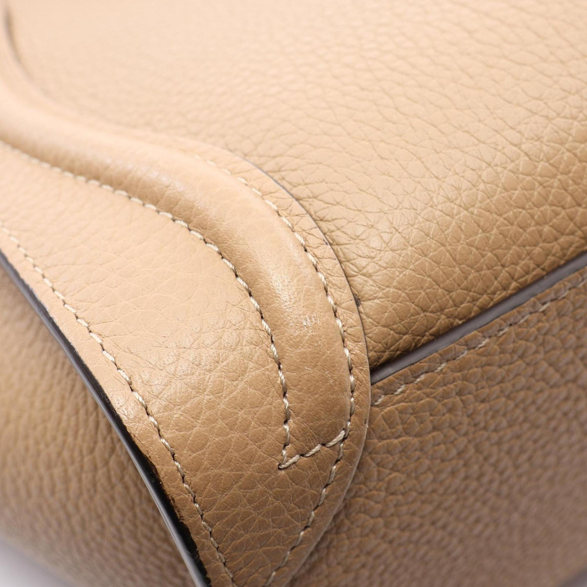 Celine Beige Leather Handbag (Pre-Owned)