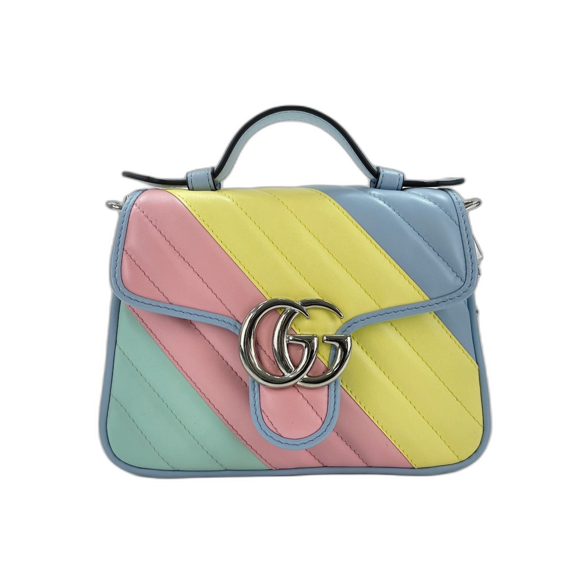 Gucci Gg Marmont Multi-Color Shoulder Bag (Pre-Owned)