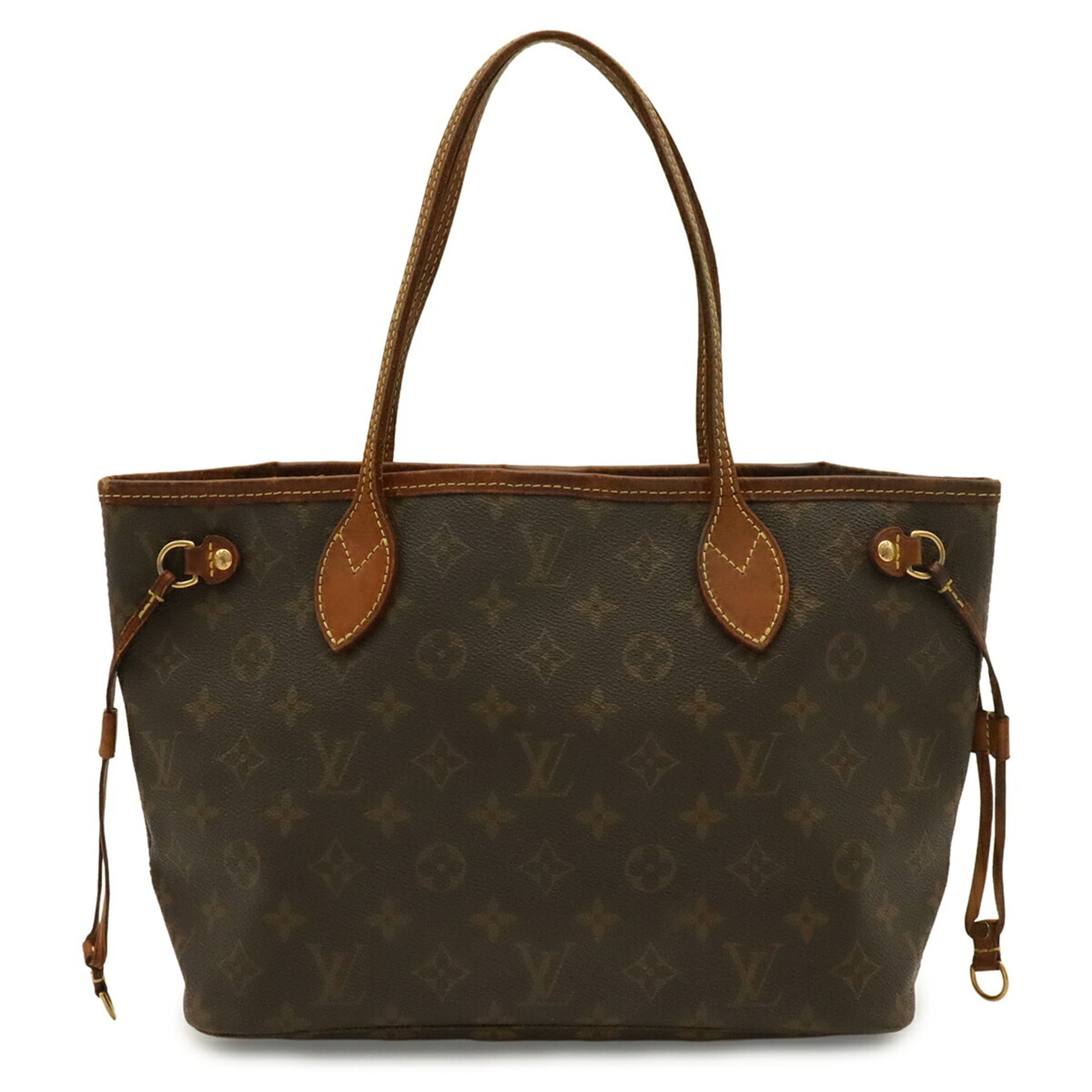 Louis Vuitton Brown Monogram White Monogram Shoulder Bag Tote Bag (Pre-Owned)