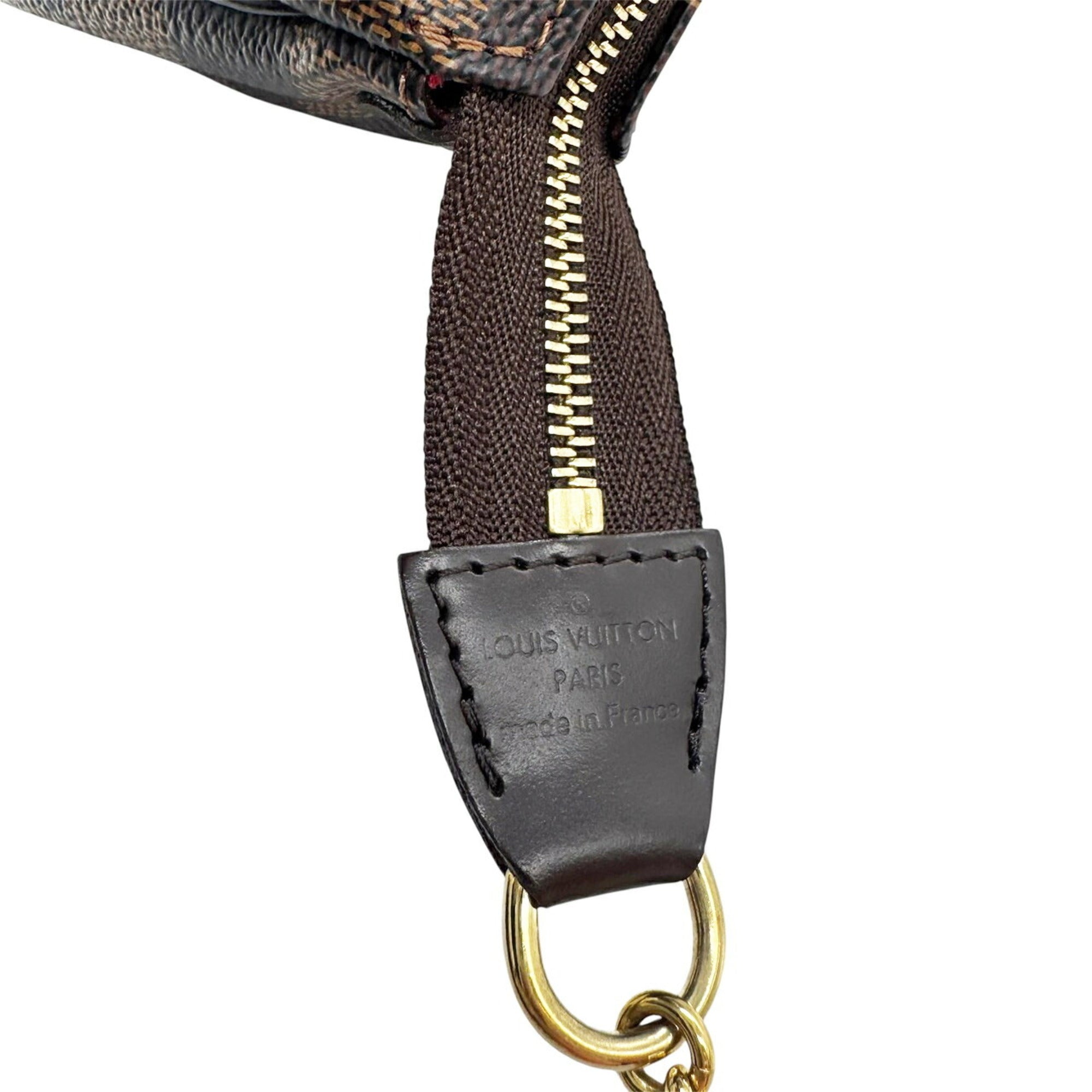 Louis Vuitton Brown Damier Canvas Ebene Damier Canvas Pochette Shoulder Bag (Pre-Owned)