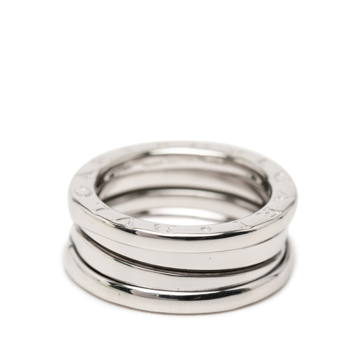 Bvlgari White Gold (18K) Band Ring (Pre-Owned)