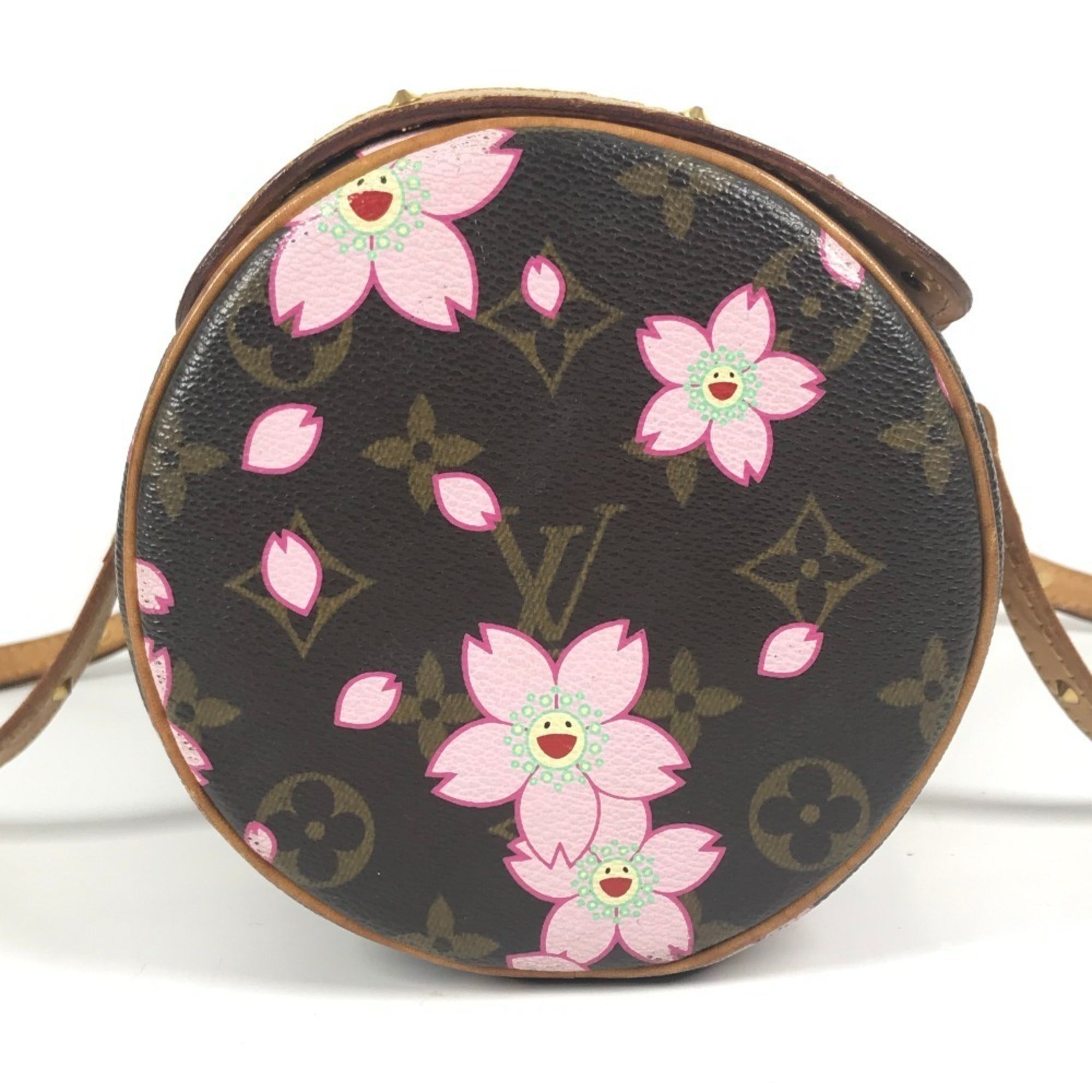 Louis Vuitton Brown Monogram Pink Monogram Handbag Shoulder Bag Tote Bag (Pre-Owned)