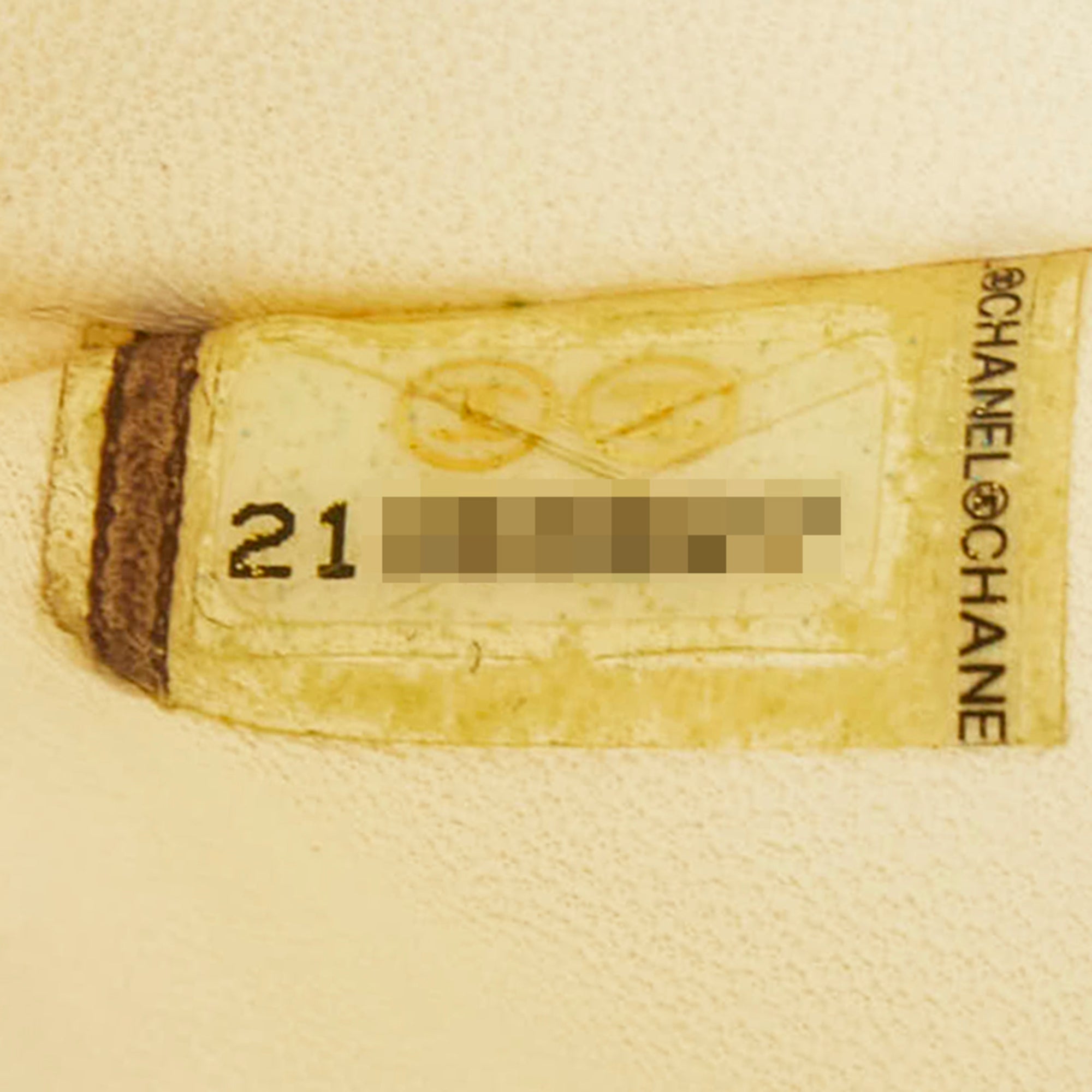 Chanel Matelasse Beige Multi-Color Cotton Handbag Shoulder Bag (Pre-Owned)