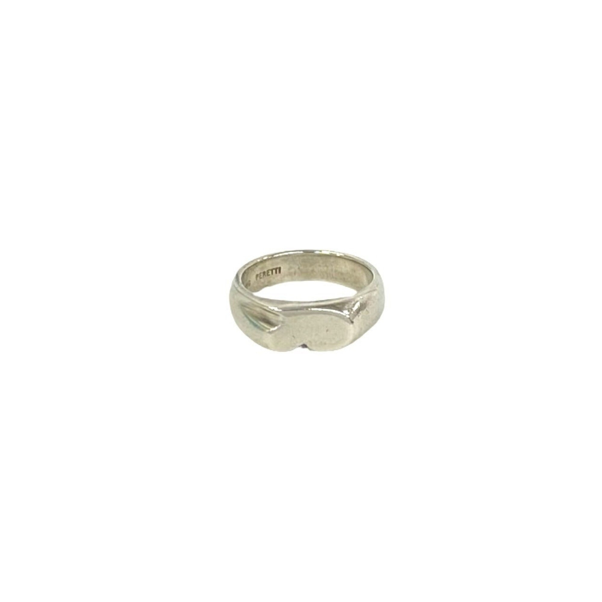 Tiffany Silver Silver 925 Band Ring (Pre-Owned)