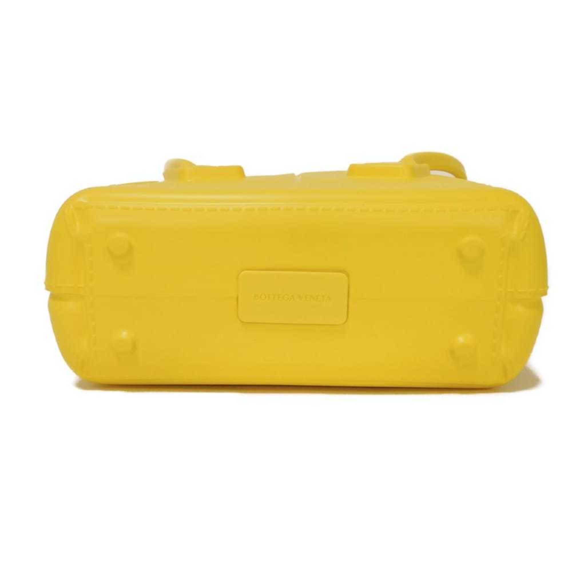 Bottega Veneta Yellow Silicone Tote Bag (Pre-Owned)