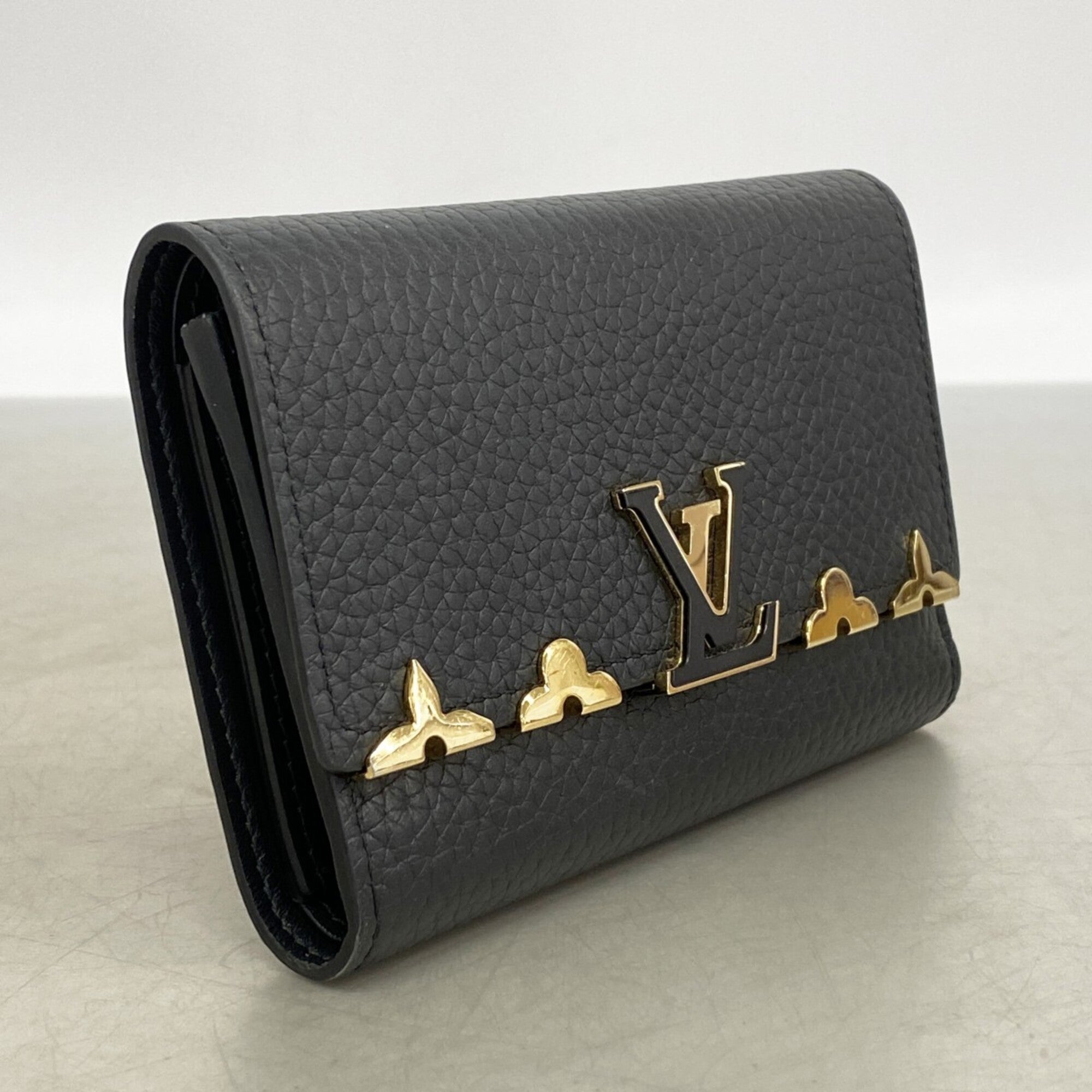 Louis Vuitton Noir Wallet (Bi-Fold) (Pre-Owned)